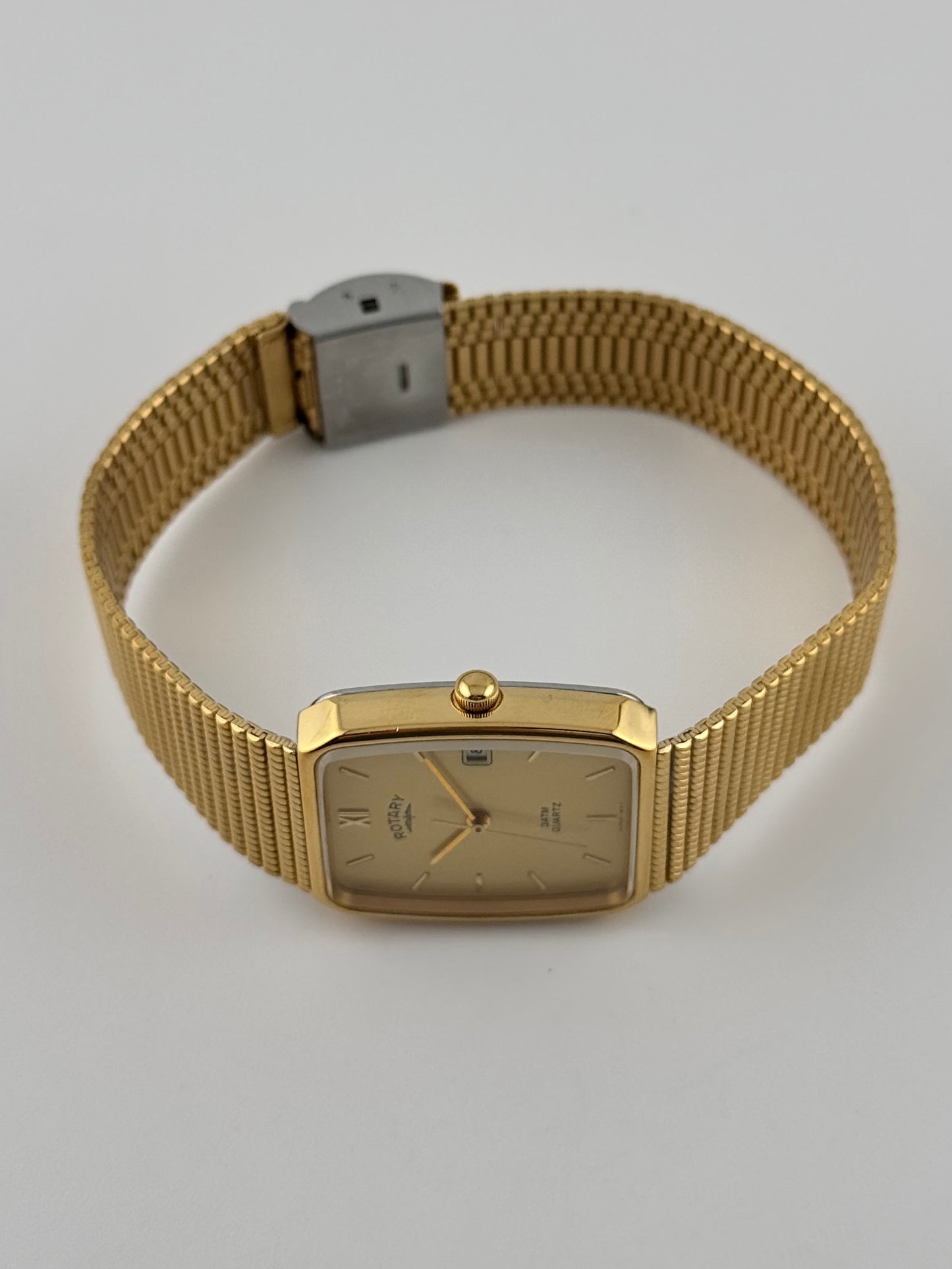 Rotary Tank 3ATM Quartz Date - 3602