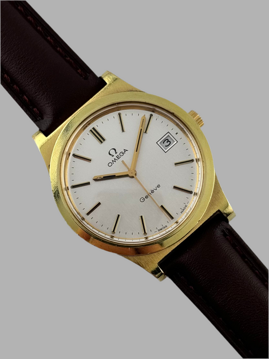 Omega Geneve Date Manual Wind - 136.0102