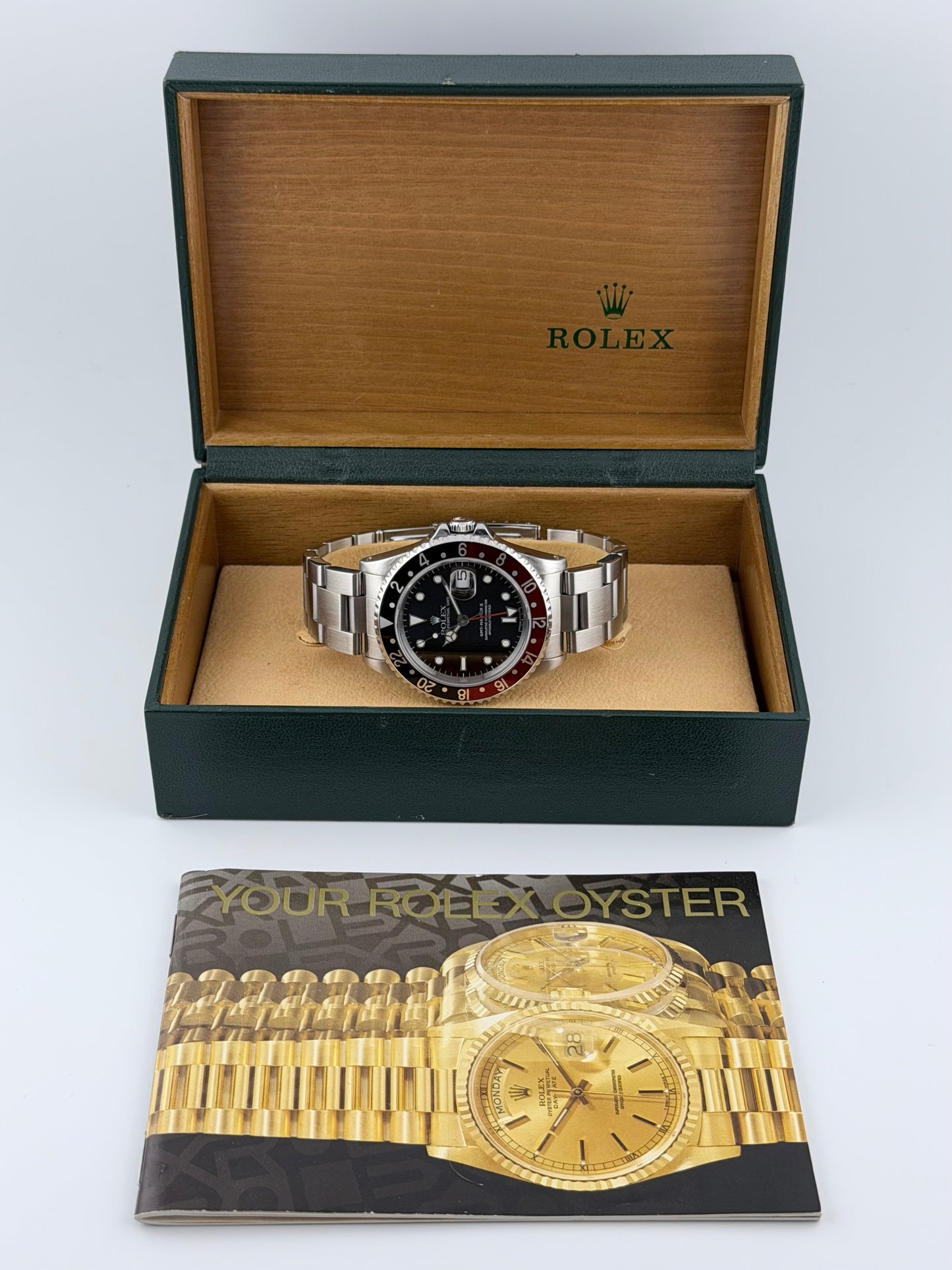 Rolex Oyster Perpetual GMT Master II Automatic - 16710 'Coke' - Box and Booklet