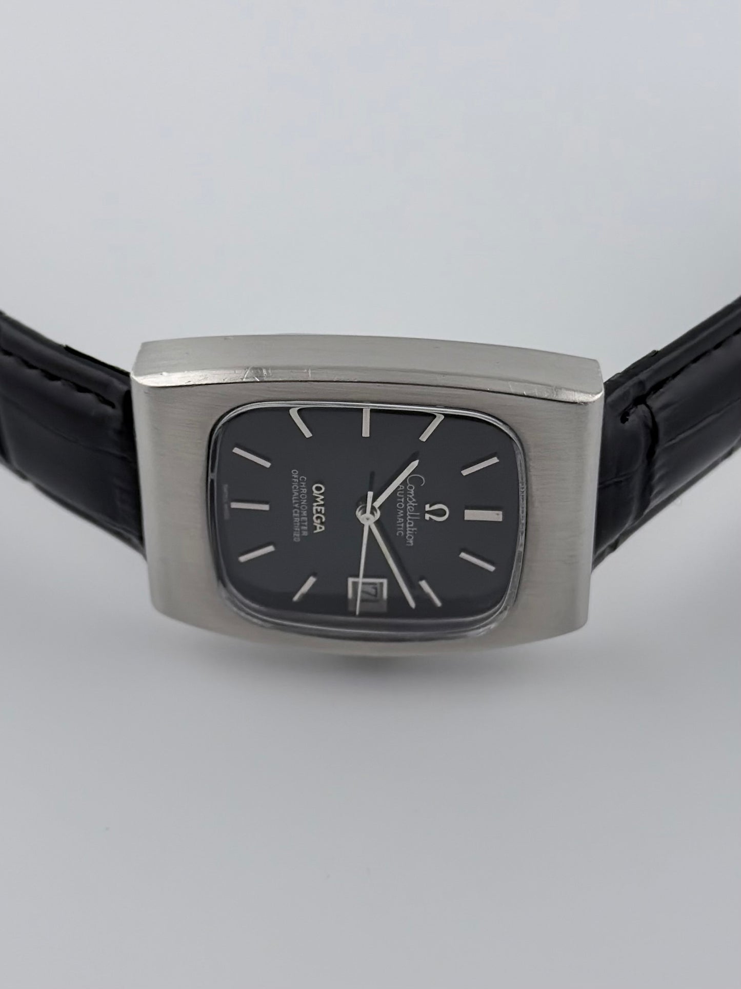 Omega Constellation Chronometer Automatic Date 168.0058 - Rare Green Vignette Dial