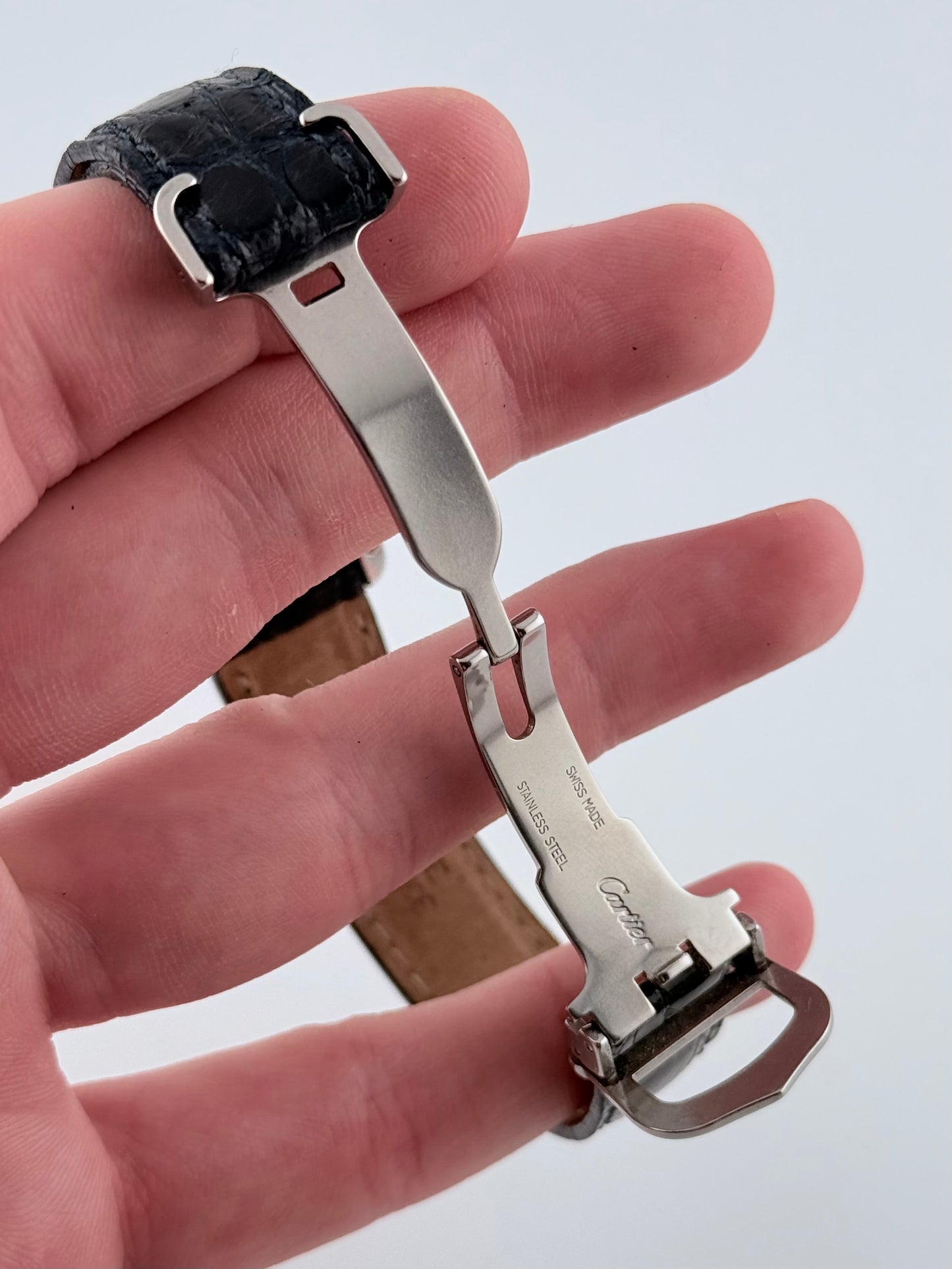 Cartier Must De Tank Quartz - 2416 - Motif Dial - Original Box - Ladies