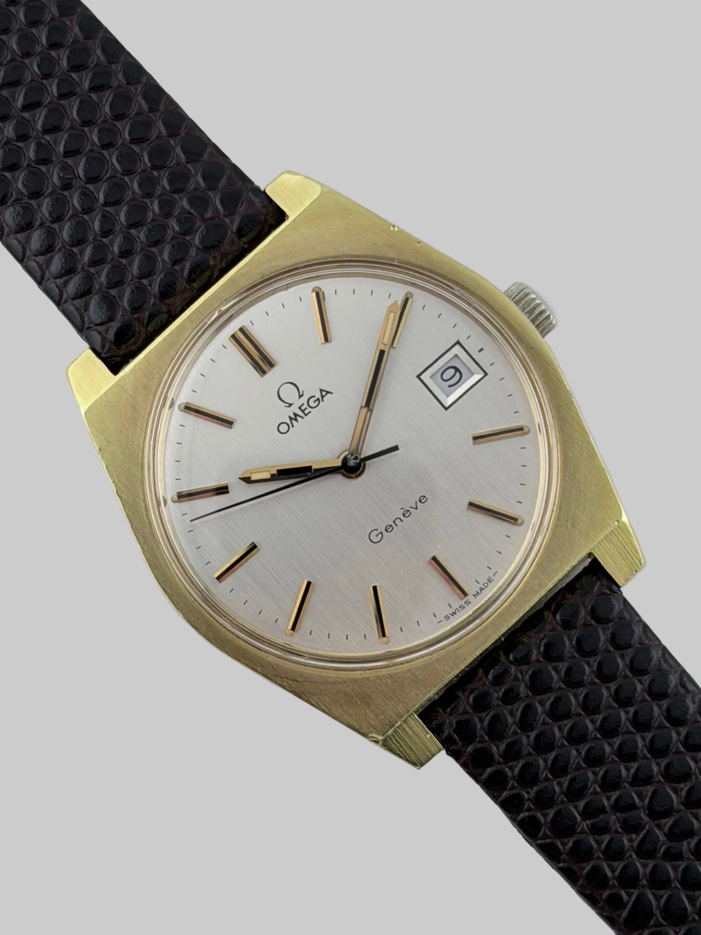 Omega Geneve Manual Wind Date 136.0049