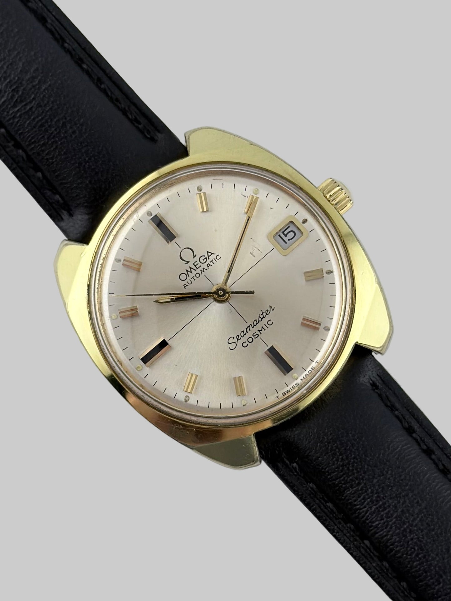 Omega Seamaster Cosmic Rare Crosshair Dial 166.022 Box and Papers