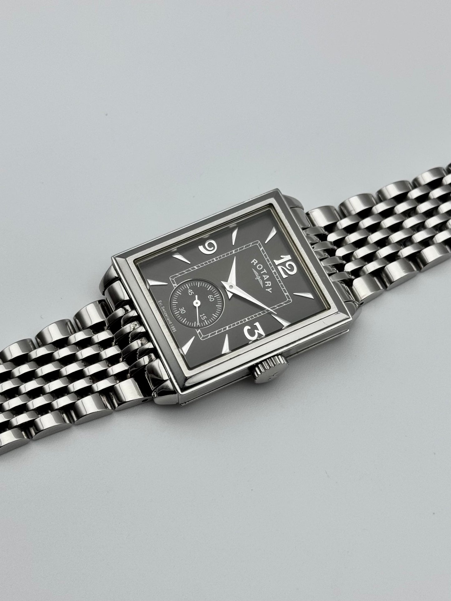 Rotary Tank Quartz Sub Seconds GB02393/20 - Original Bracelet