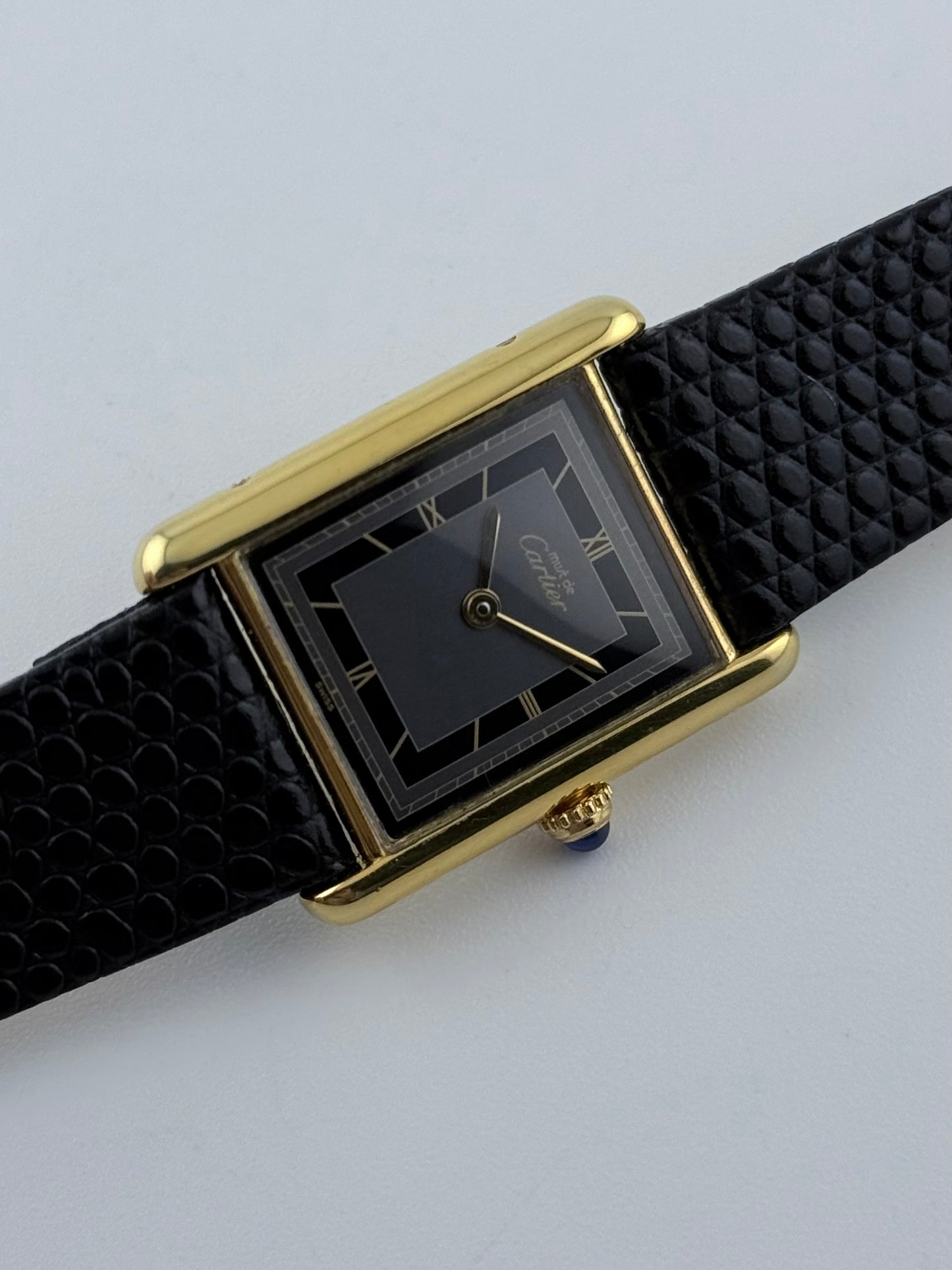 Cartier Must De Tank Quartz - Rare Slate Dial - Near Mint