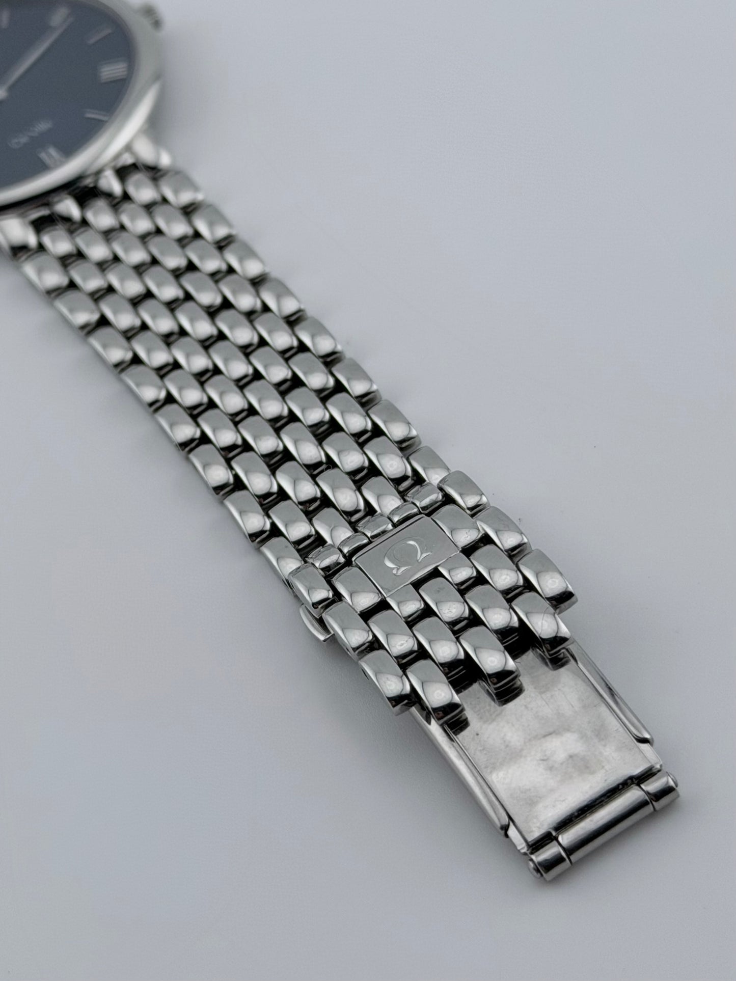 Omega De Ville Quartz 75008300 - Navy Blue Dial - FULL SET!