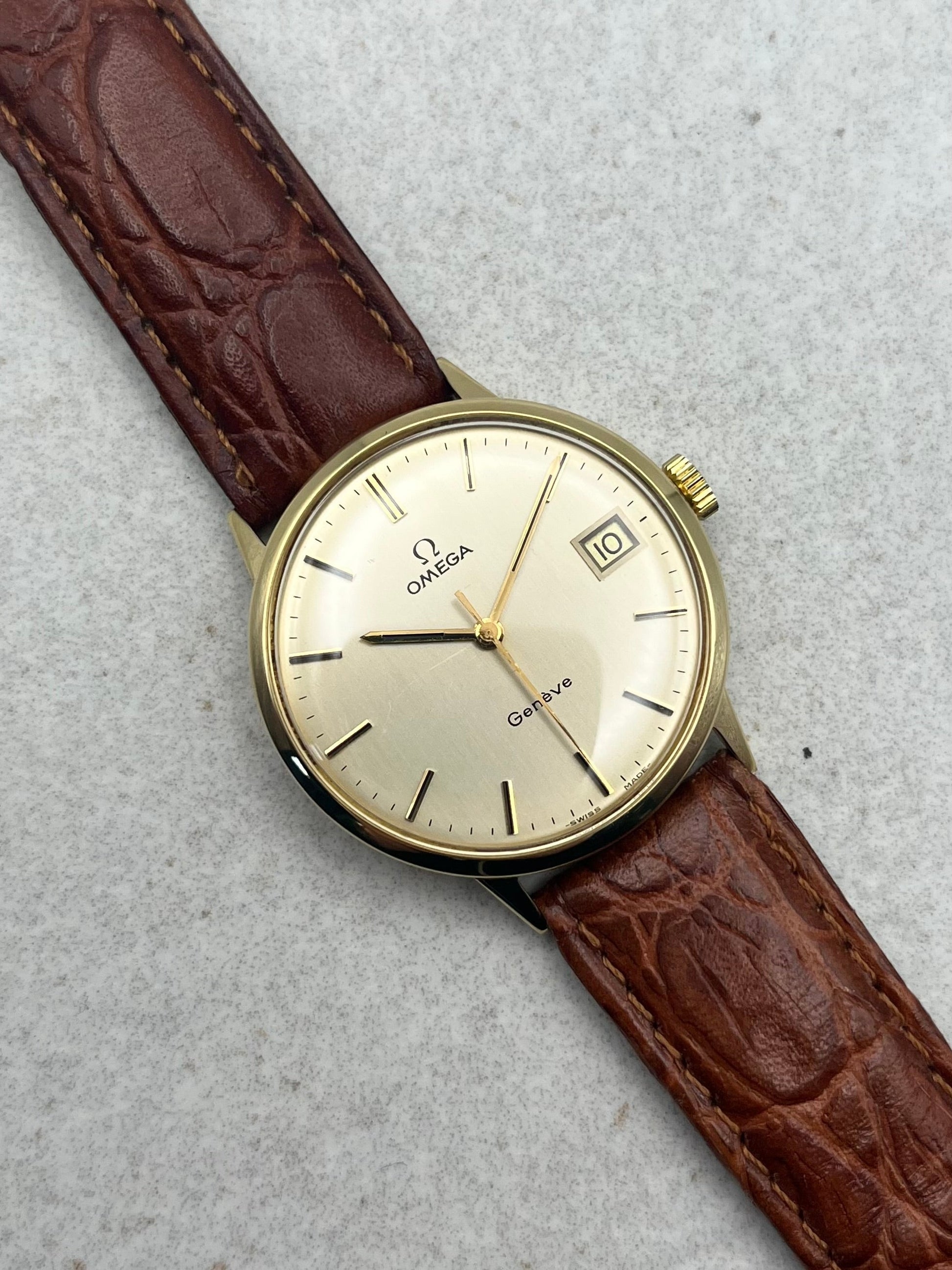 Omega Geneve Manual Wind 18ct Solid Gold