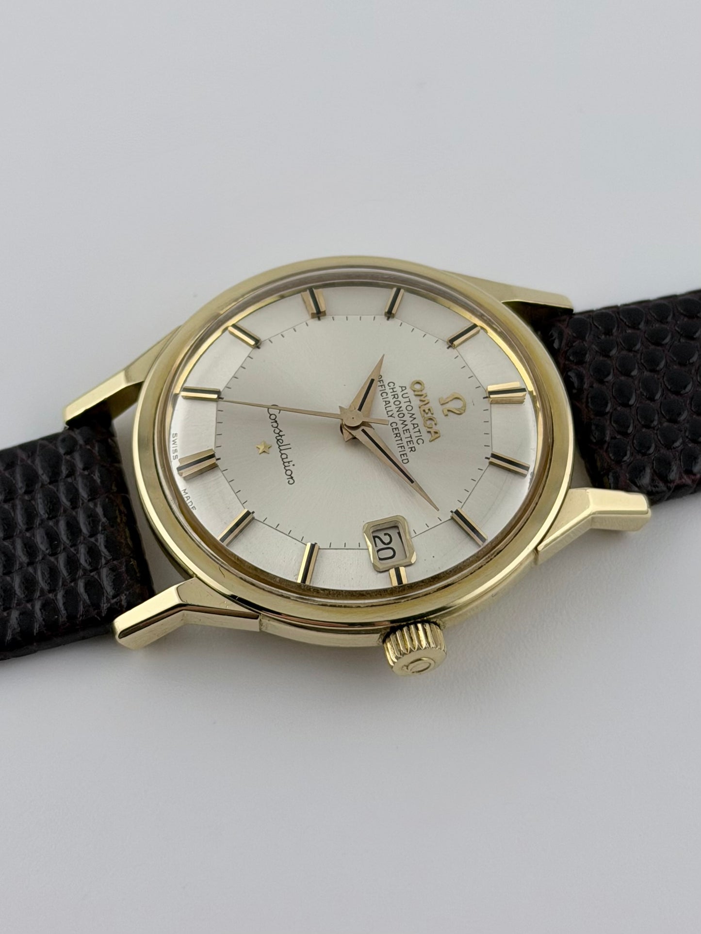 Omega Constellation Automatic Pie-Pan - Rare 18ct Gold - 168.005