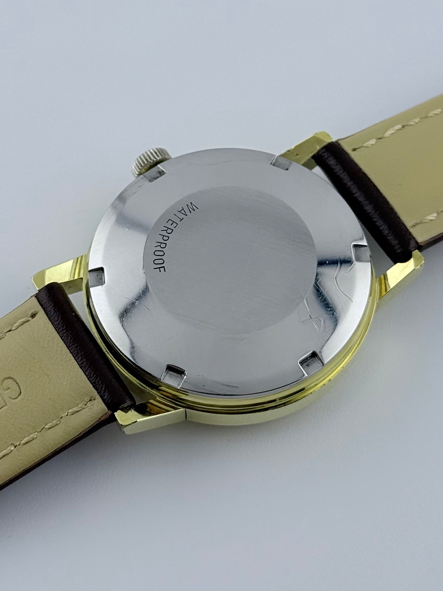 Omega Geneve Automatic Date 166.0098 - Sunburst Dial