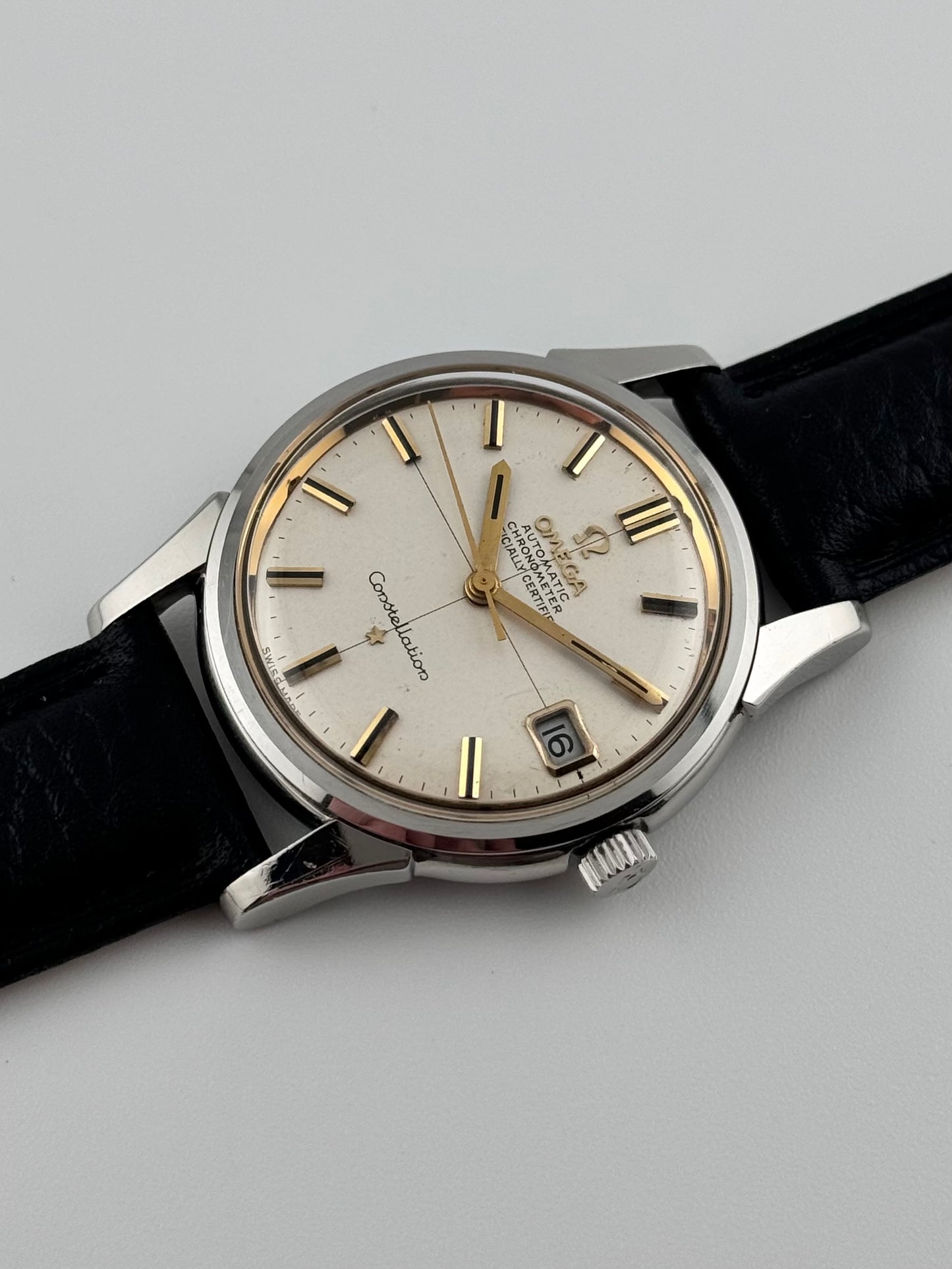 Omega Constellation Automatic Chronometer - Crosshair - 14393-62