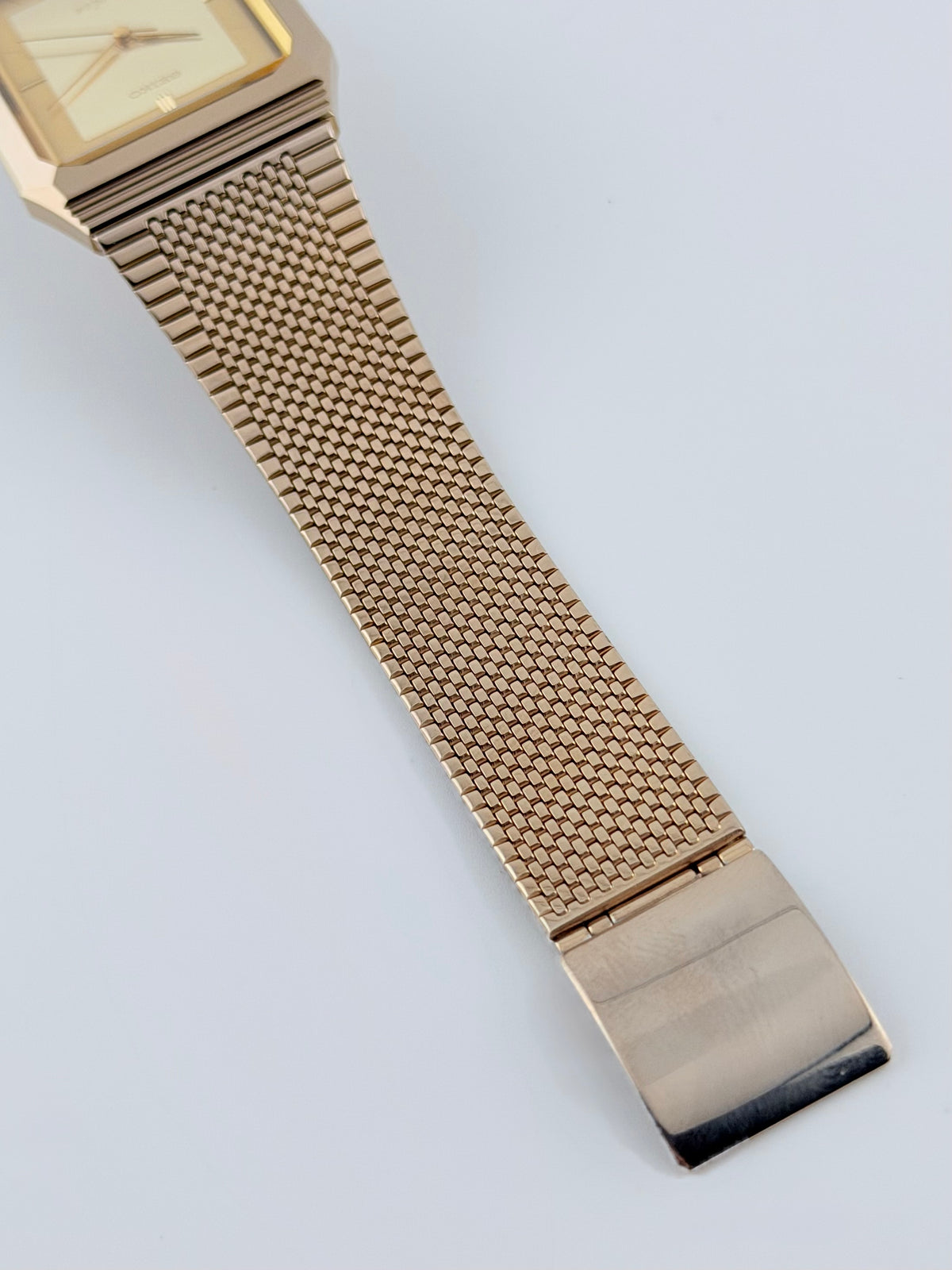 Seiko Dolce Exceline Tank Quartz Box! - 7741-508A Near Mint!
