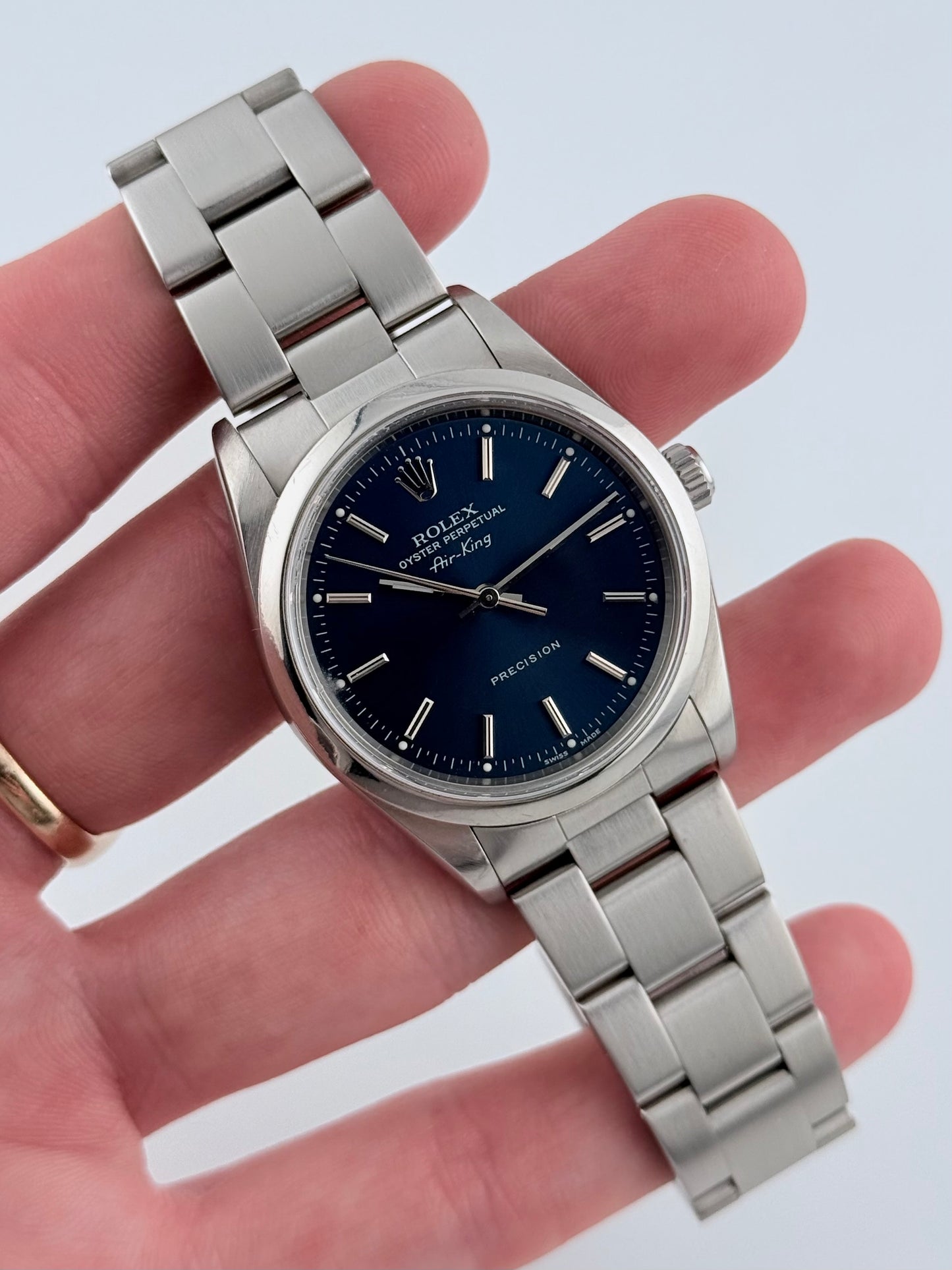 Rolex Oyster Perpetual Air-King 14000 - Blue Dial