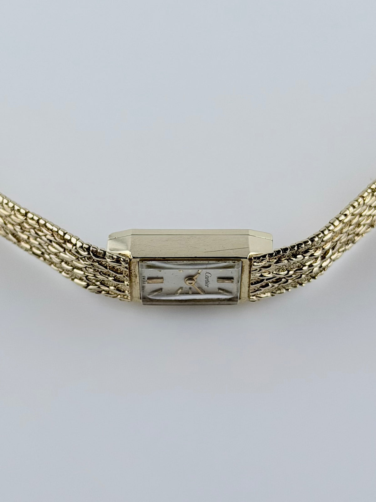 Cartier New York 1940s/1950s Manual Wind - Rare - Concord Collaboration - Solid 14K Gold with Box - Ladies