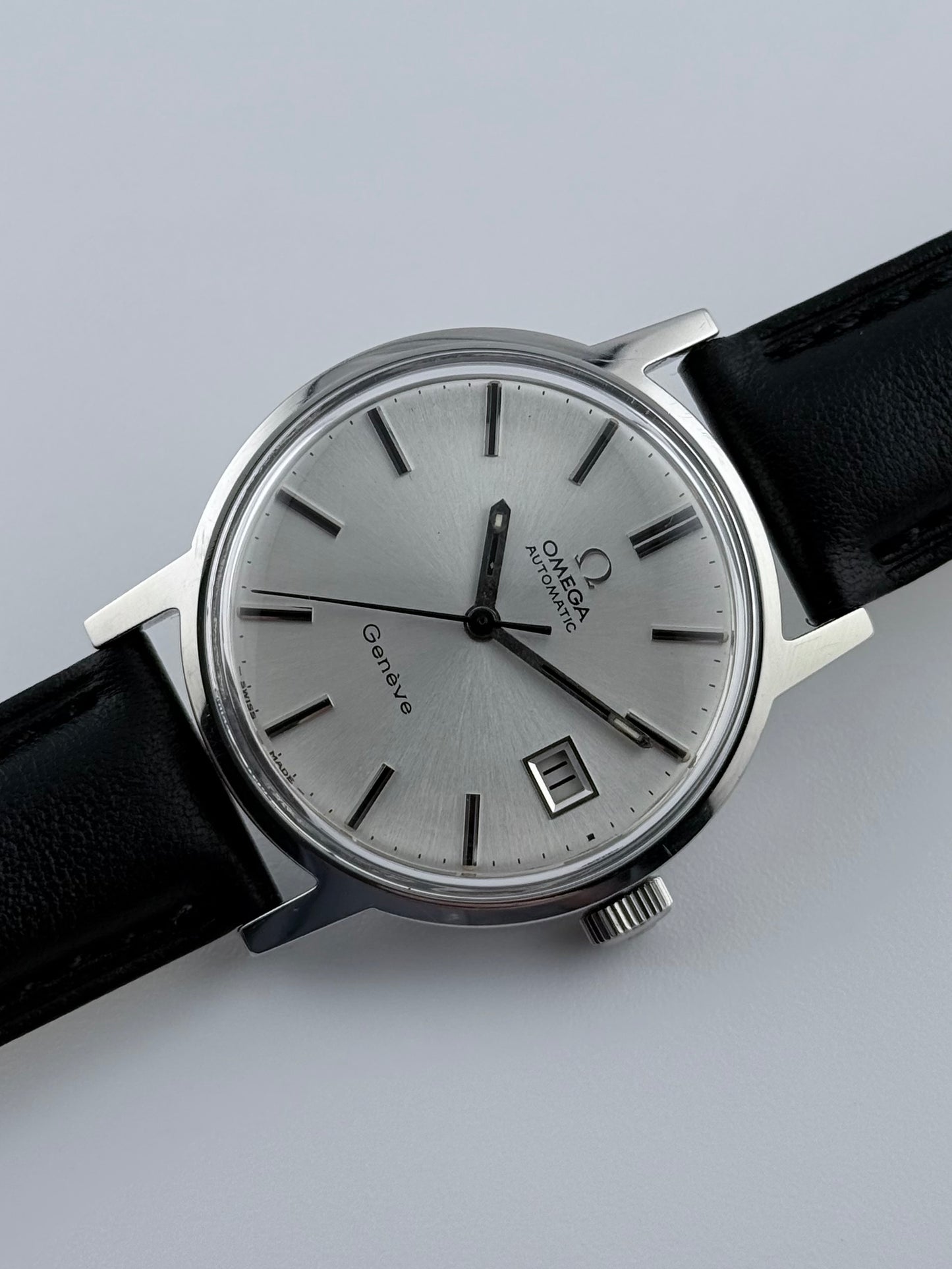 Omega Geneve Automatic Date 166.098 - Box and Papers