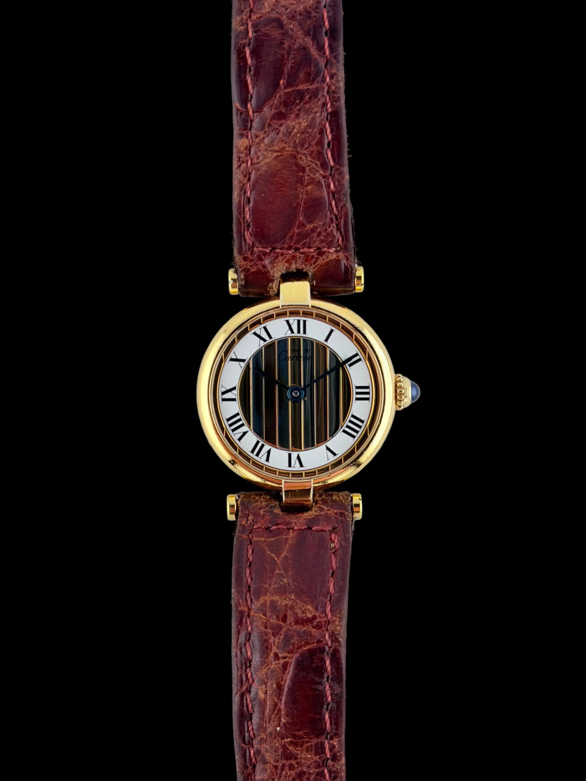 Cartier Must De Vendome Quartz 590004 - Trinity Dial - Ladies