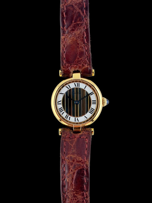 Cartier Must De Vendome Quartz 590004 - Trinity Dial - Ladies