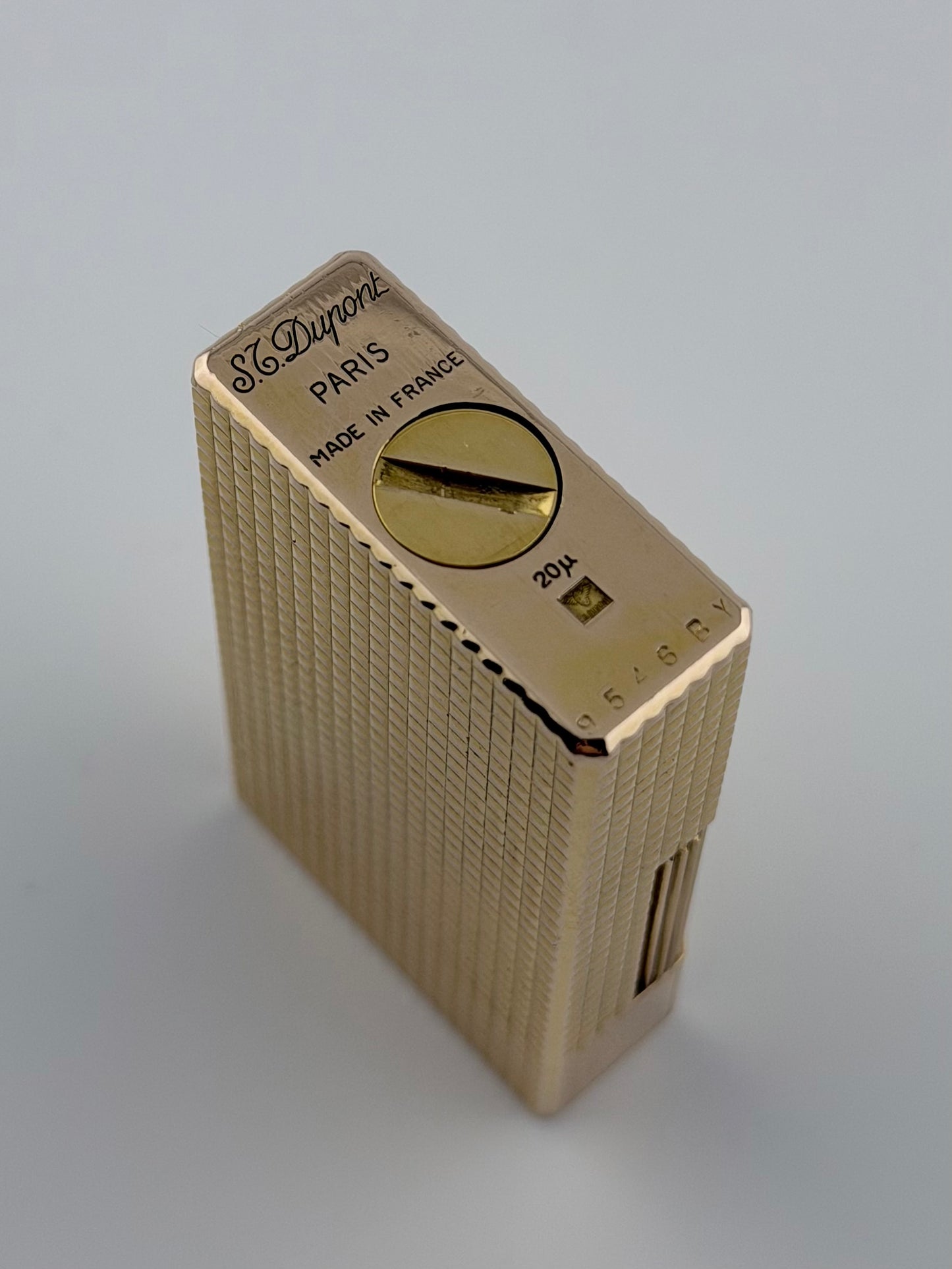 St Dupont Ligne 1 Lighter - Near Mint - Original Paperwork - 1960s!