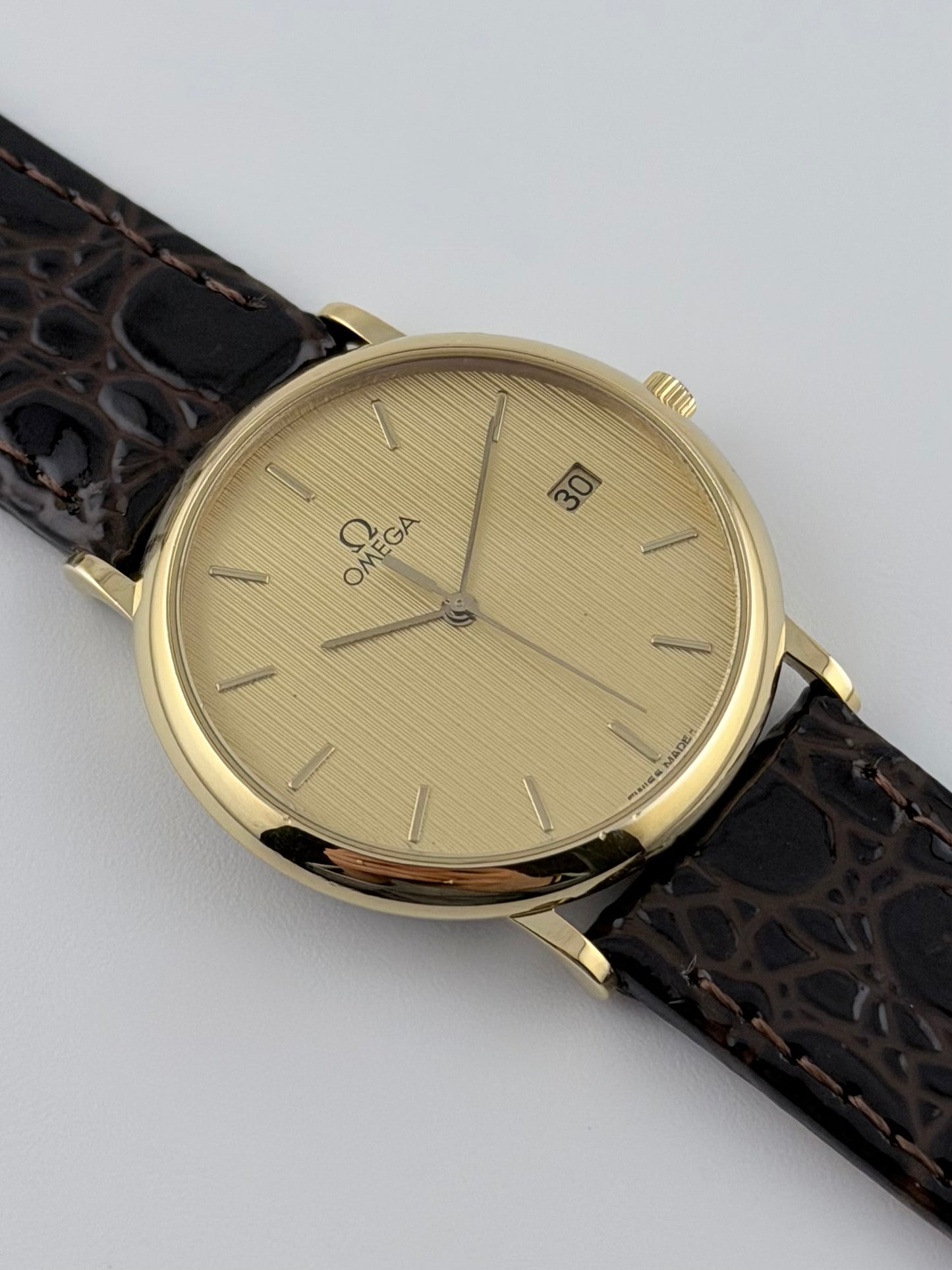 Omega De Ville Quartz 196.0312.1 - Tapestry Dial