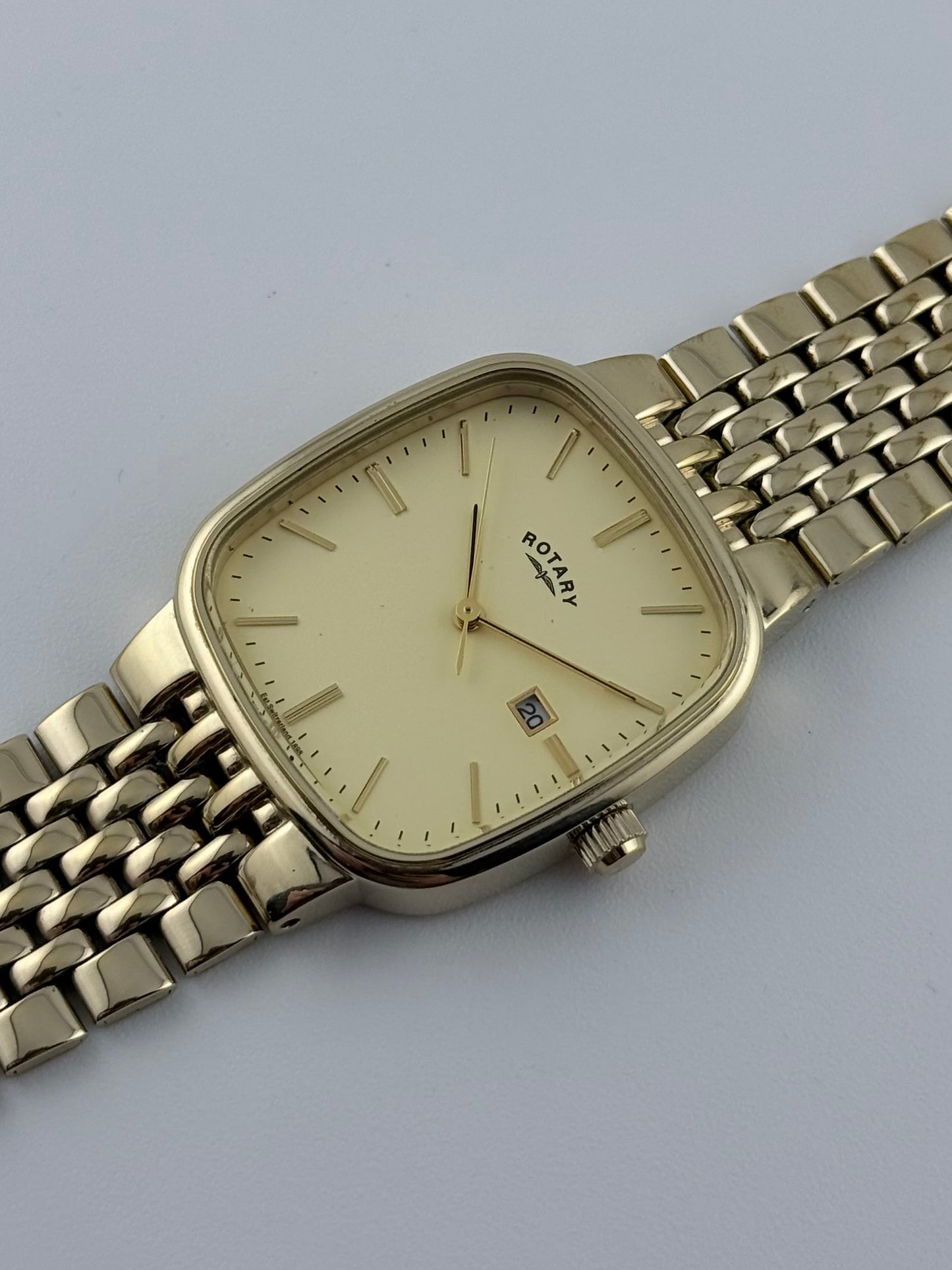 Rotary Tank Quartz Date - Box & Booklets