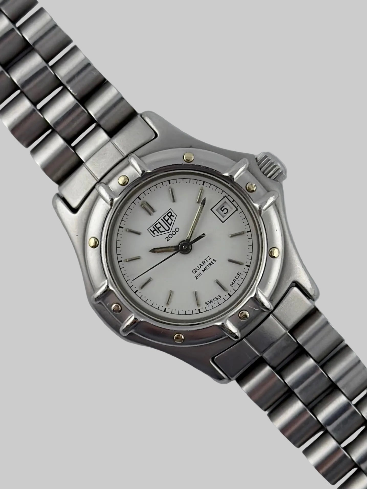 Heuer 2000 Quartz 200m Date - 954.008 - Ladies