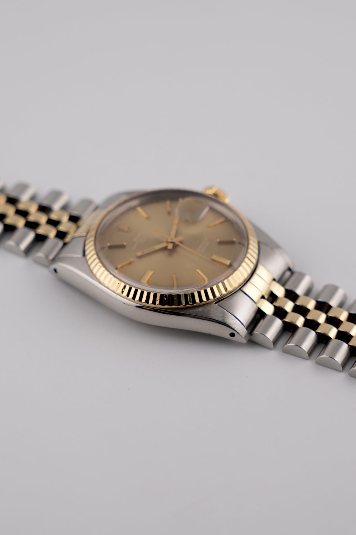 Rolex Datejust Oyster Perpetual 1601 Automatic - Two-Tone - Rare Havana Ghost Dial