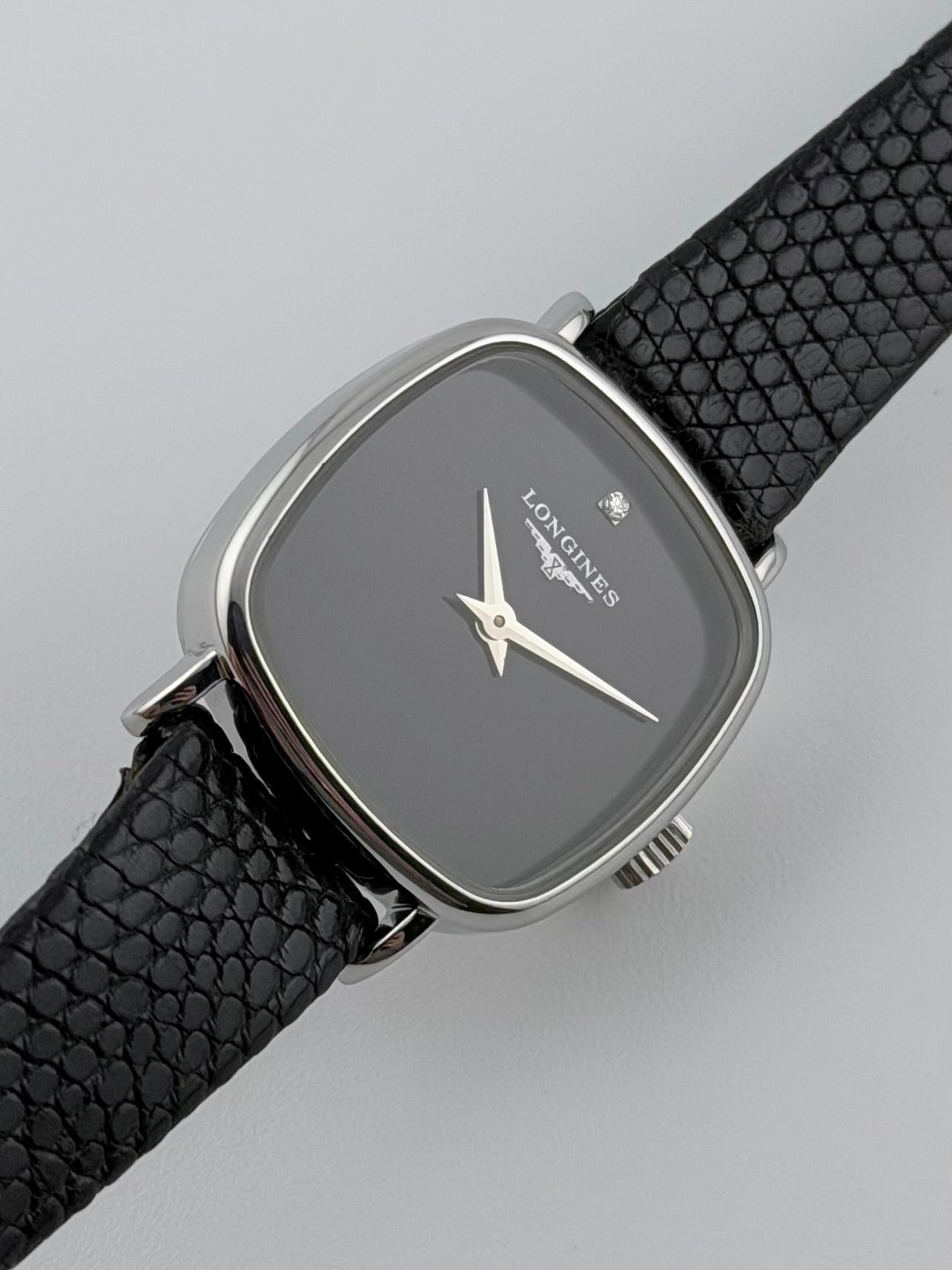 Longines Ellipse "Diamond Pip" Manual Wind - Original strap - Ladies