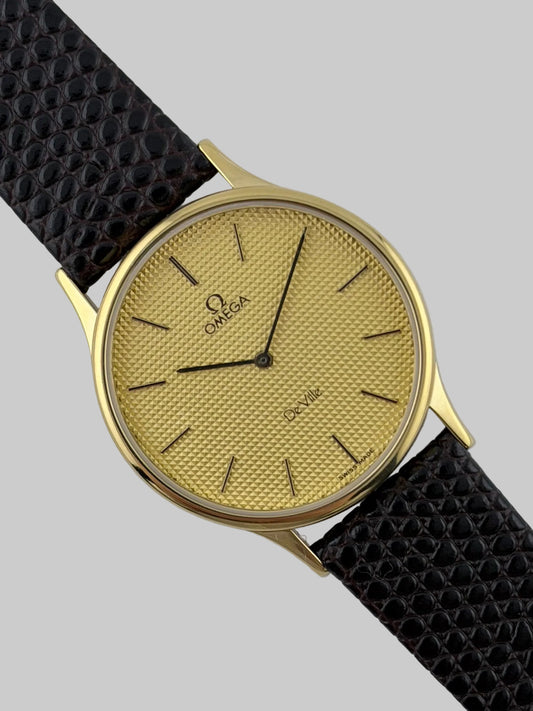 Omega De Ville Quartz 191.0130.1 - Hobnail Dial