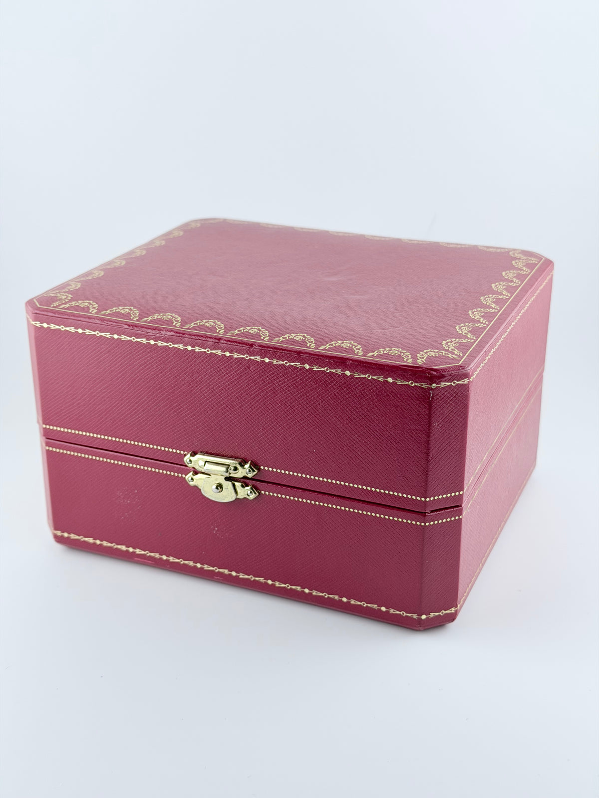 Cartier Must De Tank Paris Manual Wind - 6 LM - Burgundy Dial - with Box