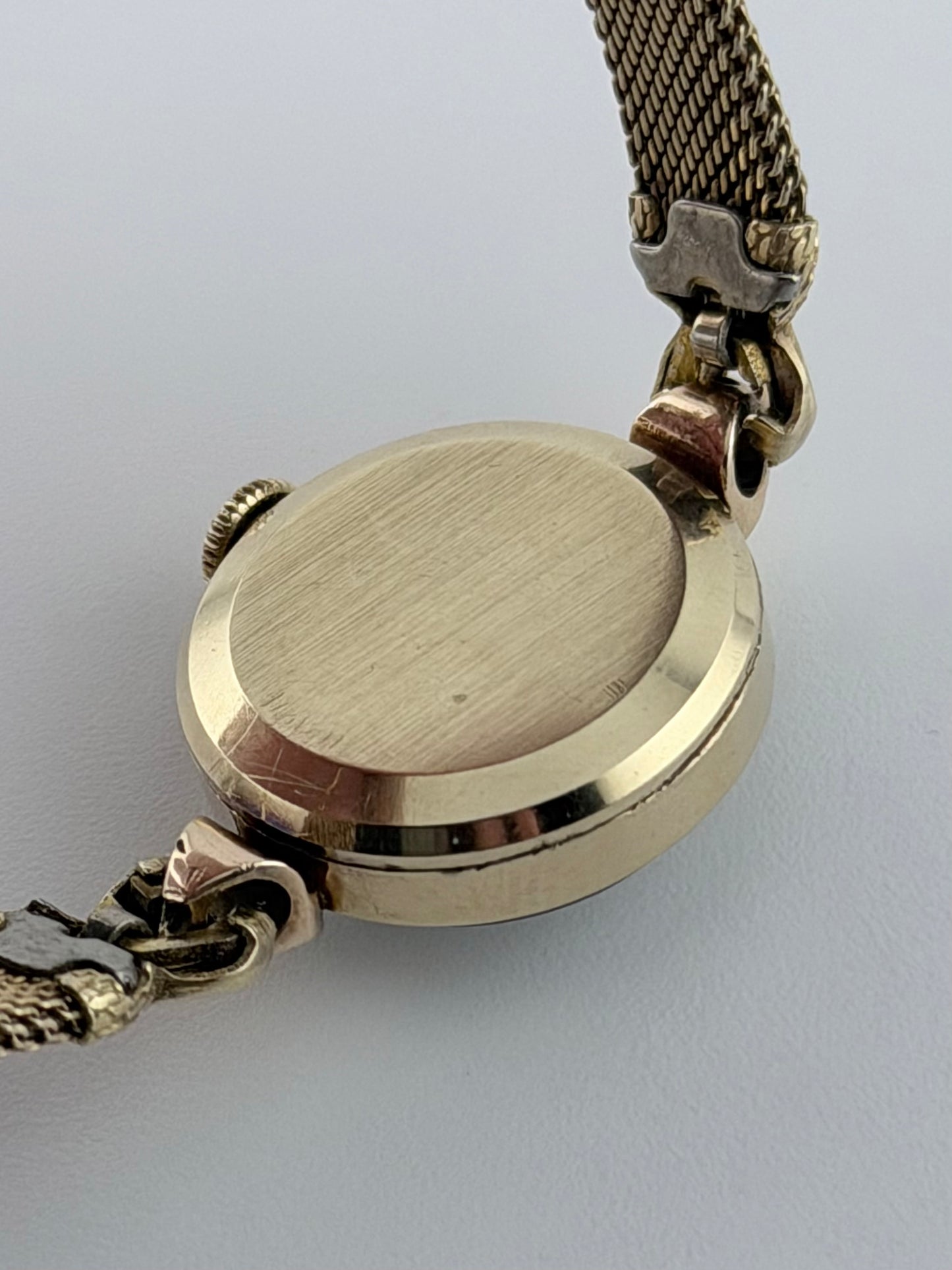 Rolex Precision Ladies Cocktail Watch Manual Wind - Rare - Solid Gold- Clamshell Box - Ladies