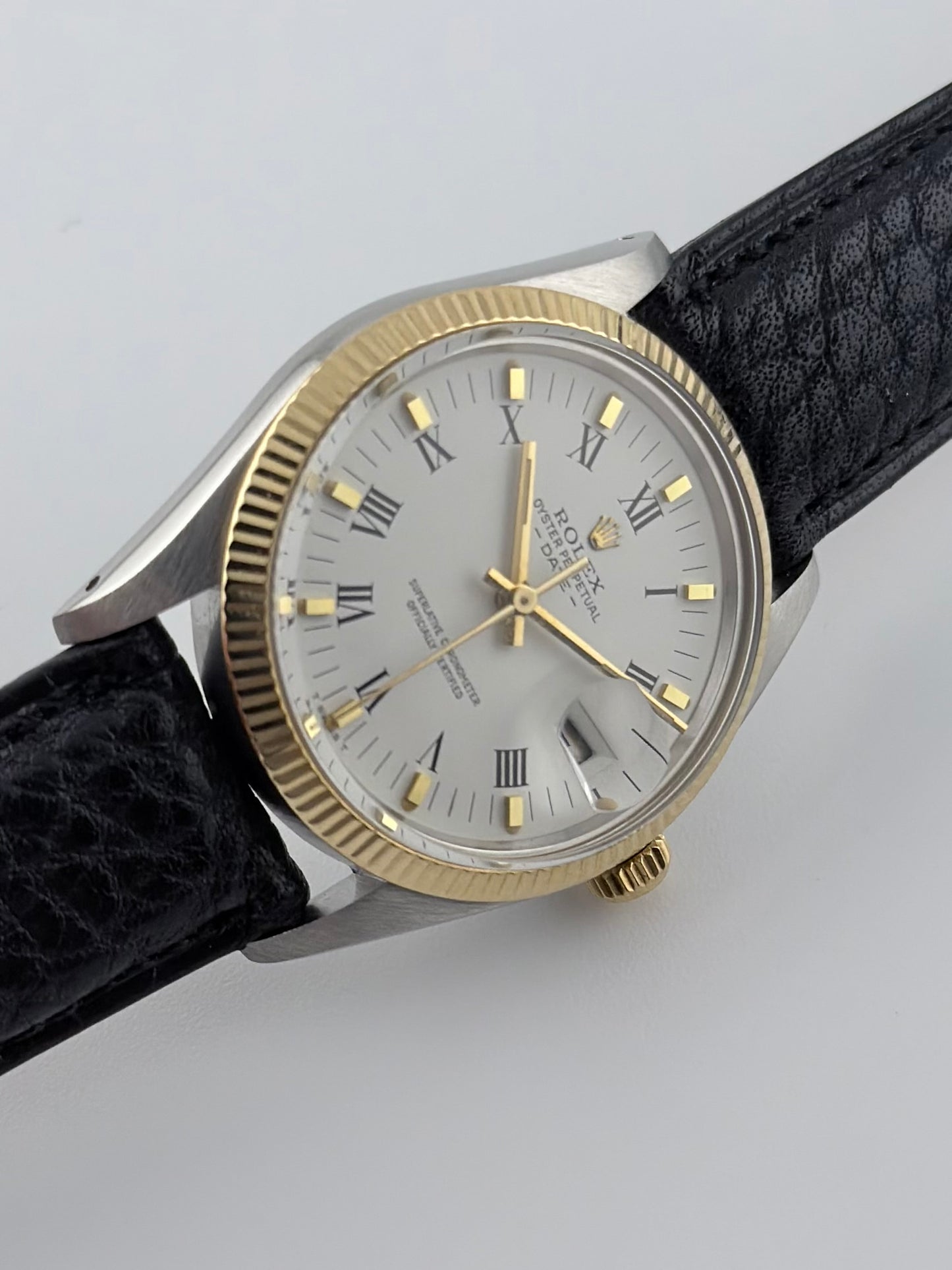 Rolex Oyster Perpetual Date Automatic - 15000 - Rare Buckley Dial