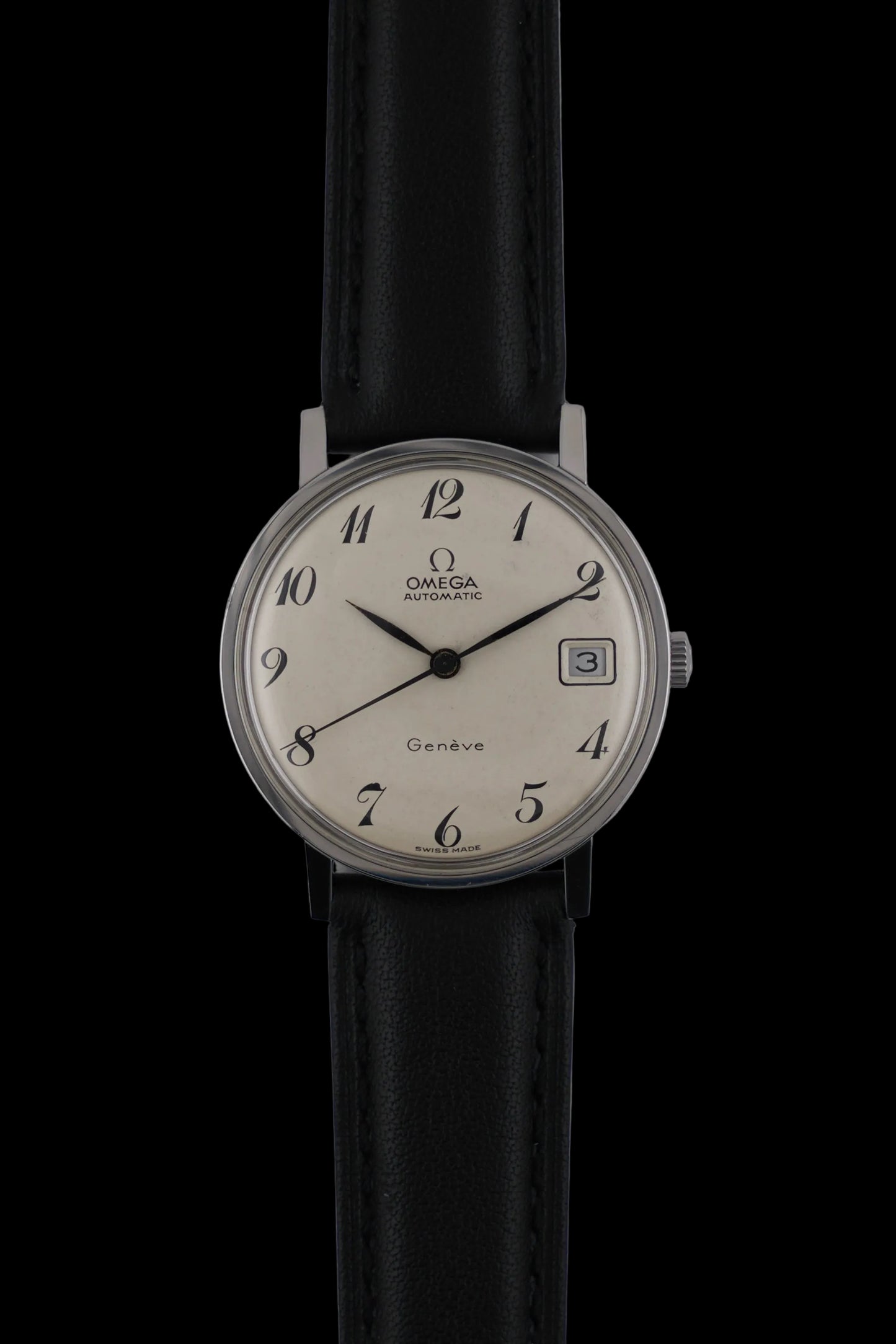 Omega Geneve Automatic Date - 162.009 - Rare Arabic Dial