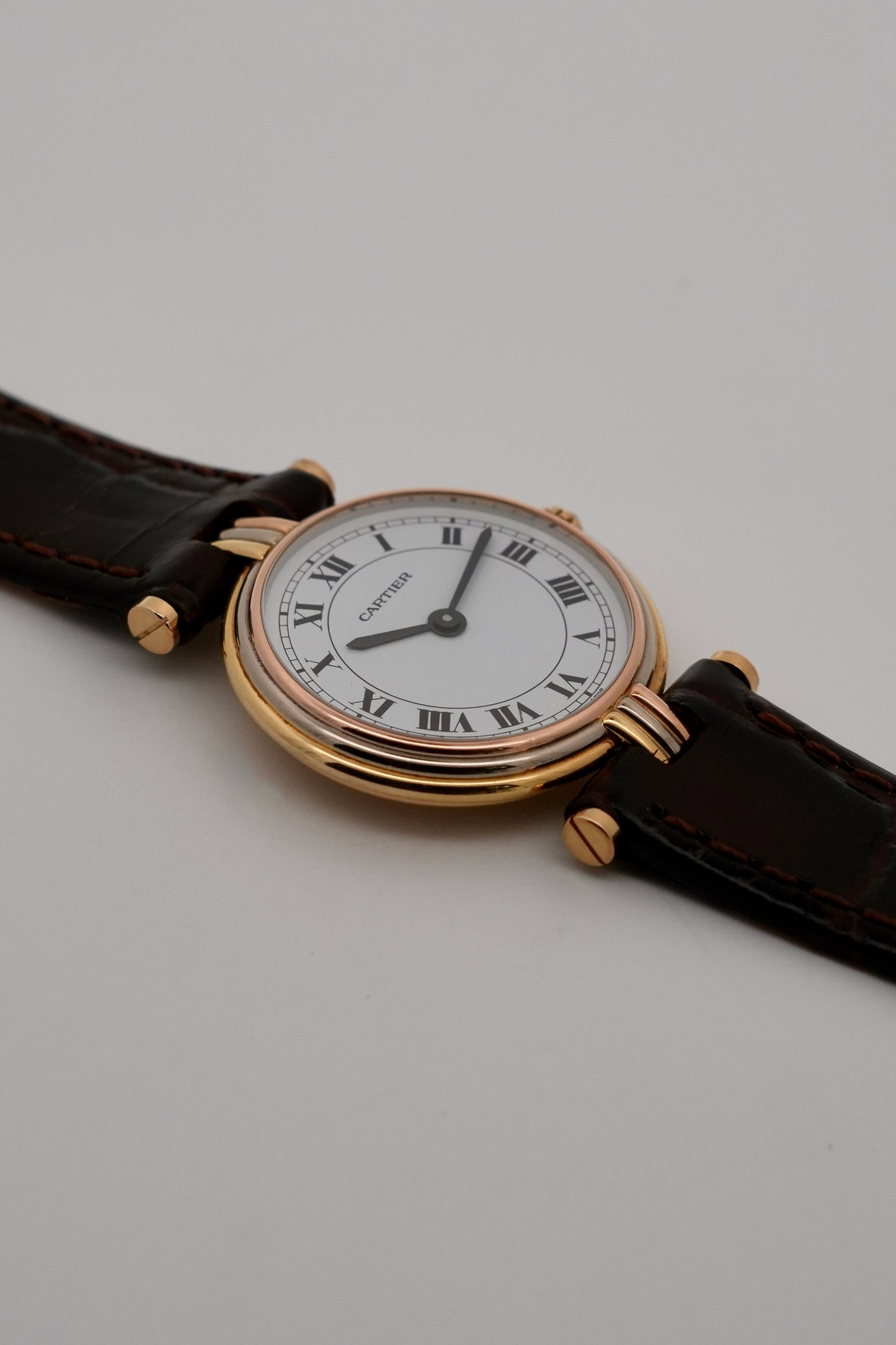 Cartier must de Vendôme Quartz - 8100 - 18ct solid gold Trinity - Full SET! - Ladies