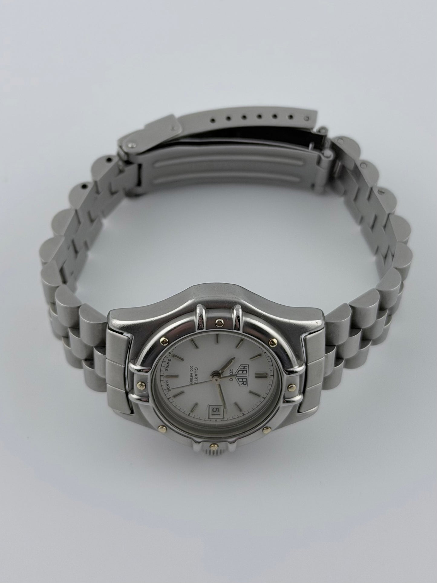 Heuer 2000 Quartz 200m Date - 954.008 - Ladies