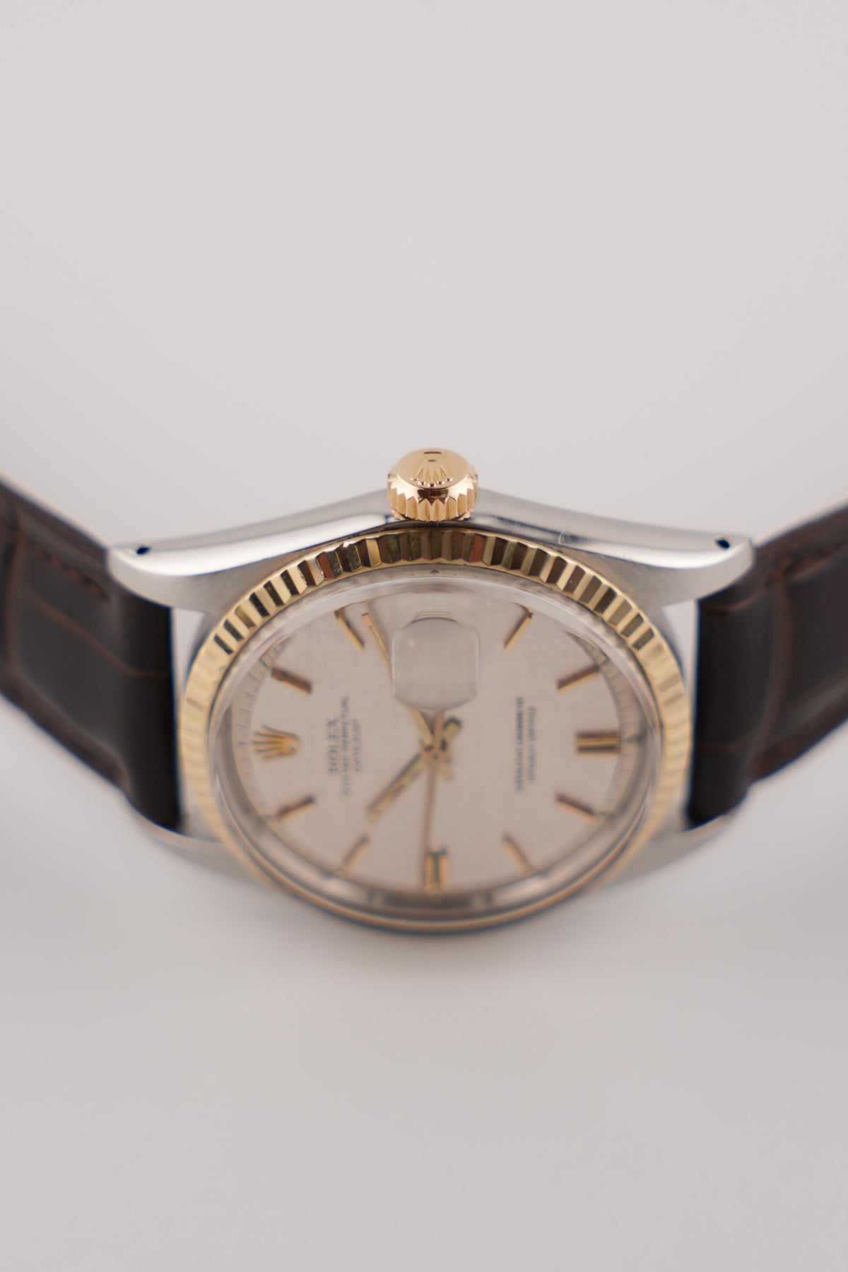Rolex Datejust Oyster Perpetual - Two-Tone - 1601 - Linen Dial