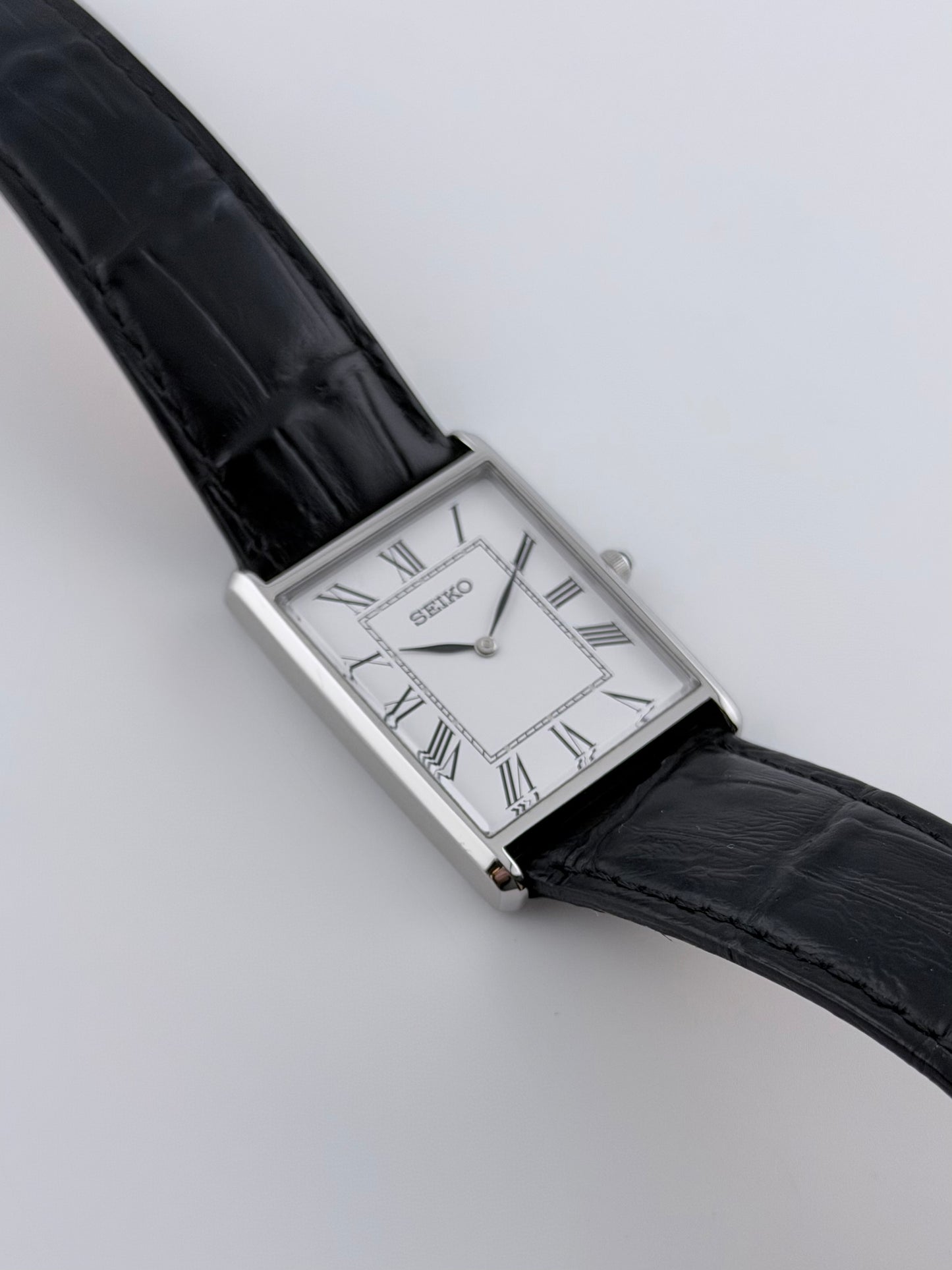 Seiko Tank Quartz Box and Papers! - 4N30-00G0