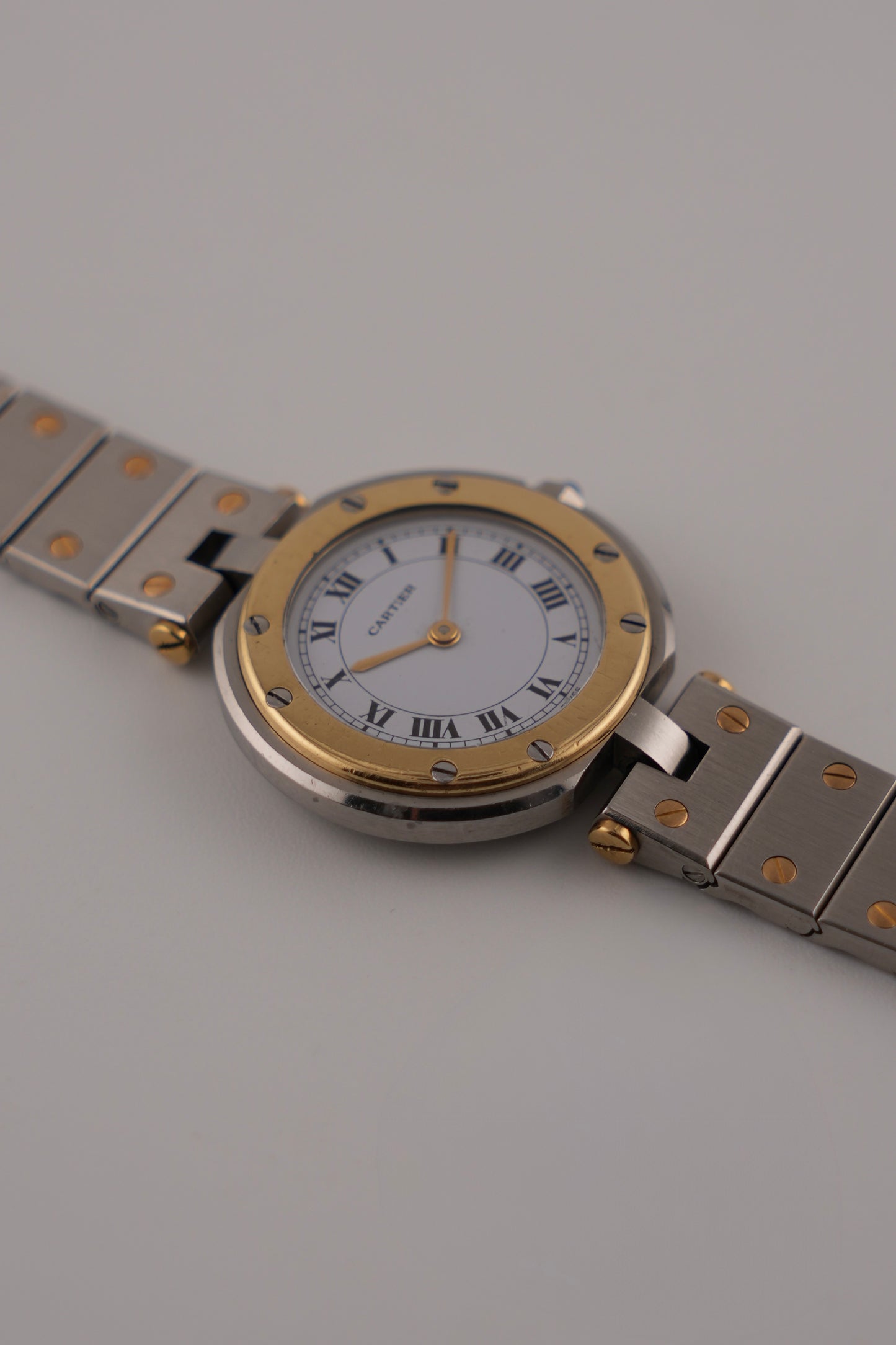 Cartier Santos Vendome Quartz - 81913 Bicolour - Mid-size Model - with Box