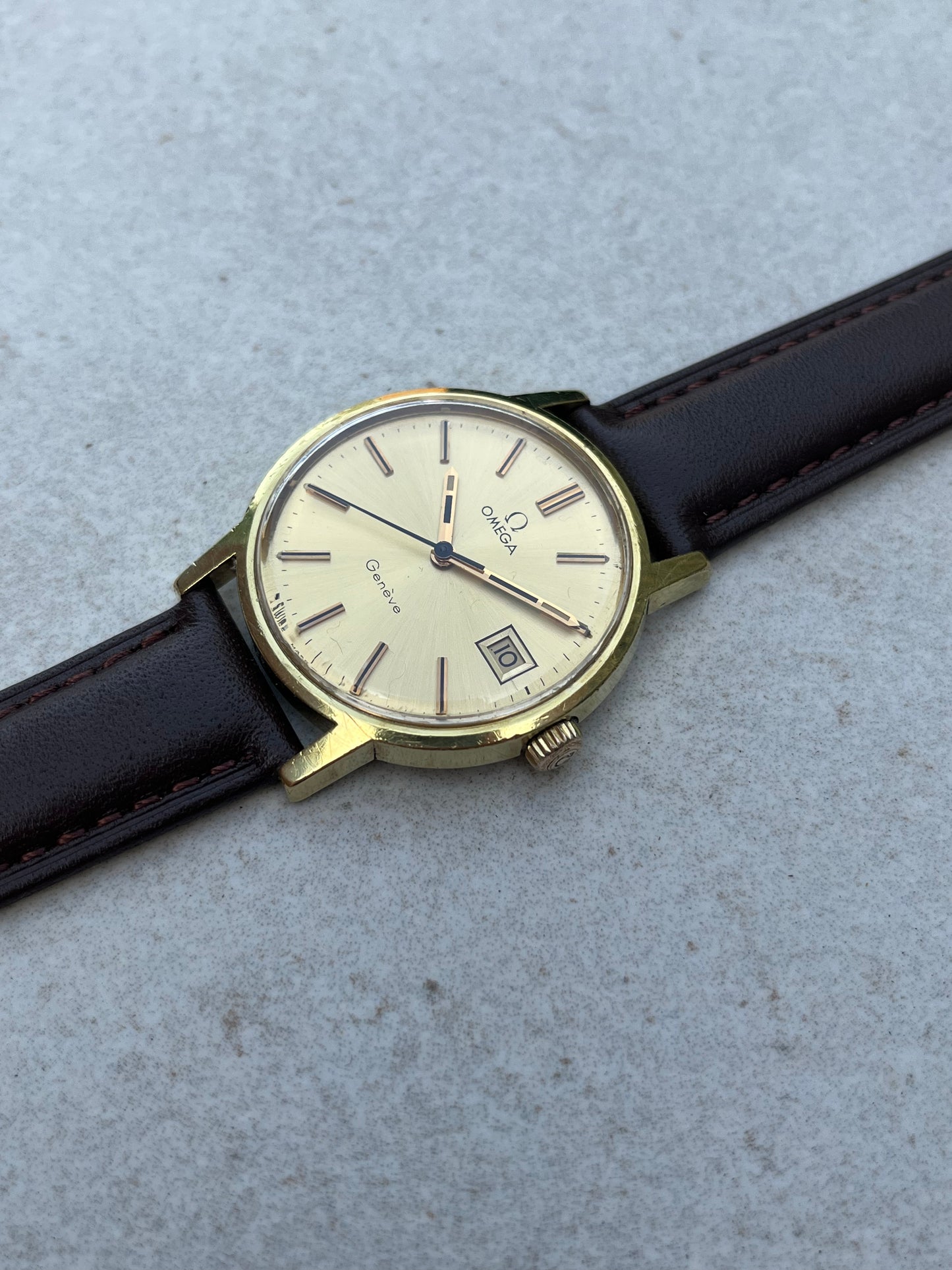 Omega Geneve Manual Date 136.0098