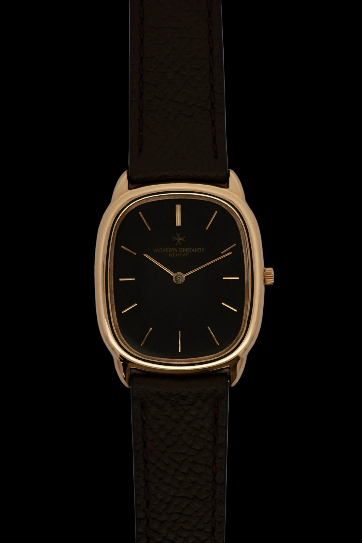 Vacheron Constantin Ellipse Manual Wind - Solid 18ct Gold - Rare Chocolate Dial