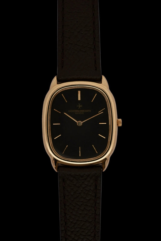 Vacheron Constantin Ellipse Manual Wind - Solid 18ct Gold - Rare Chocolate Dial