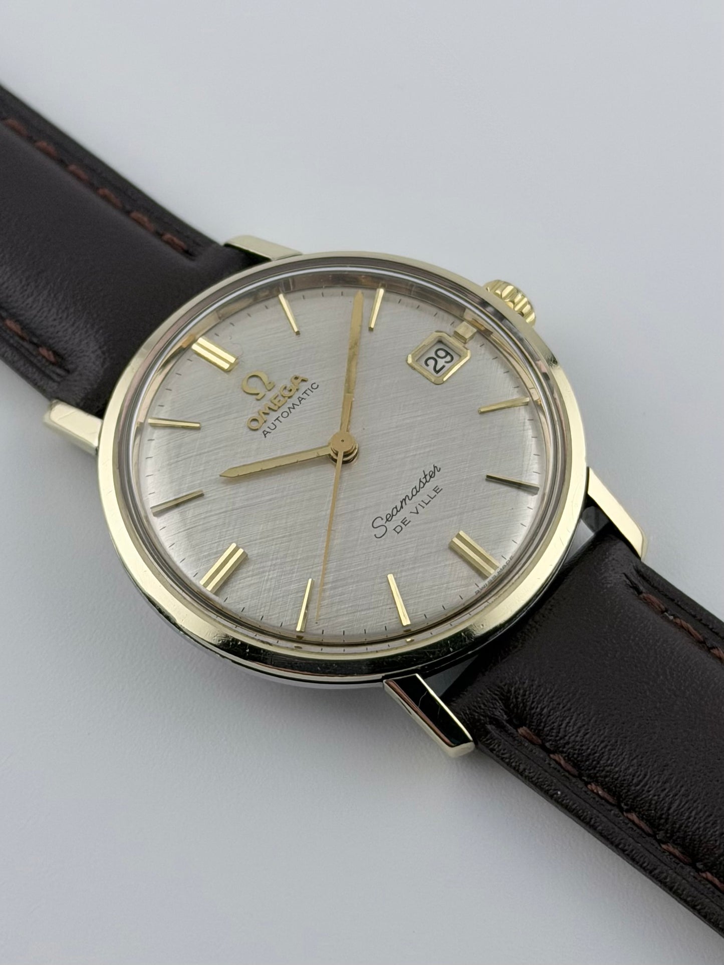 Omega Seamaster De Ville Automatic Linen Dial - 166.020