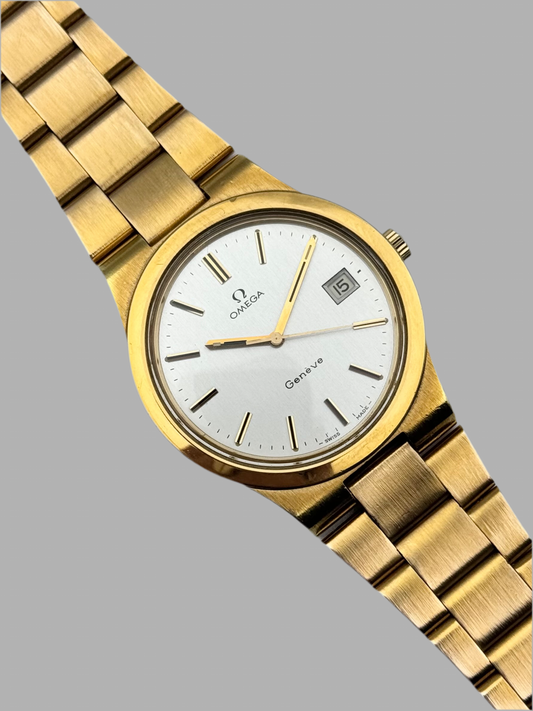 Omega Geneve Manual Wind Date 136.0103