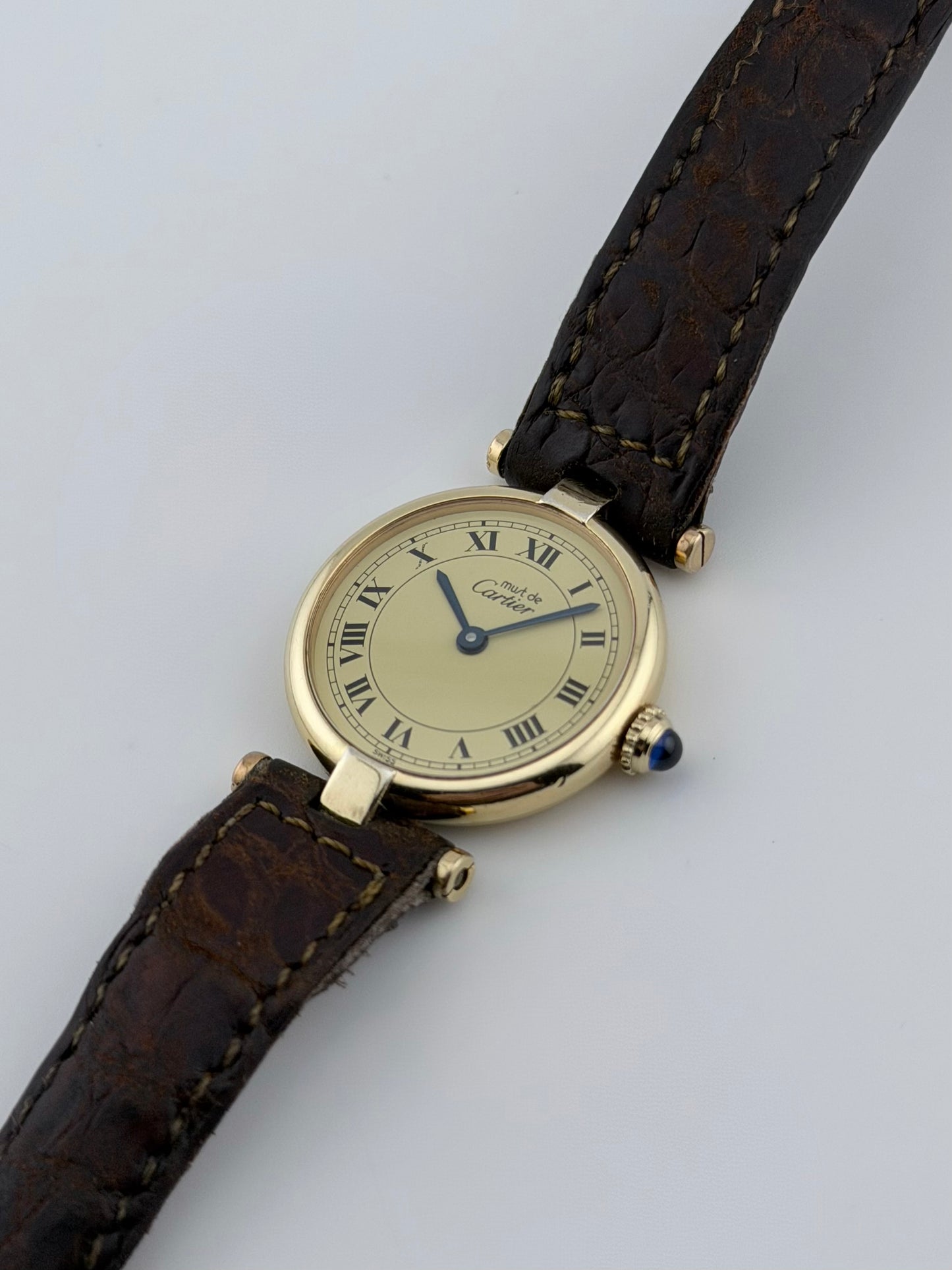 Cartier must de Vendome Quartz - 590003 - Ivory Dial