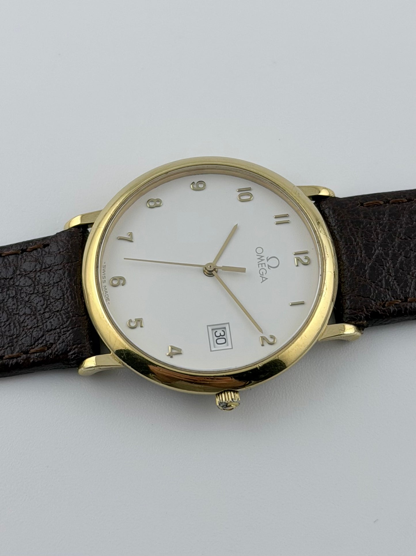 Omega De Ville Quartz Date - 196.0312.1