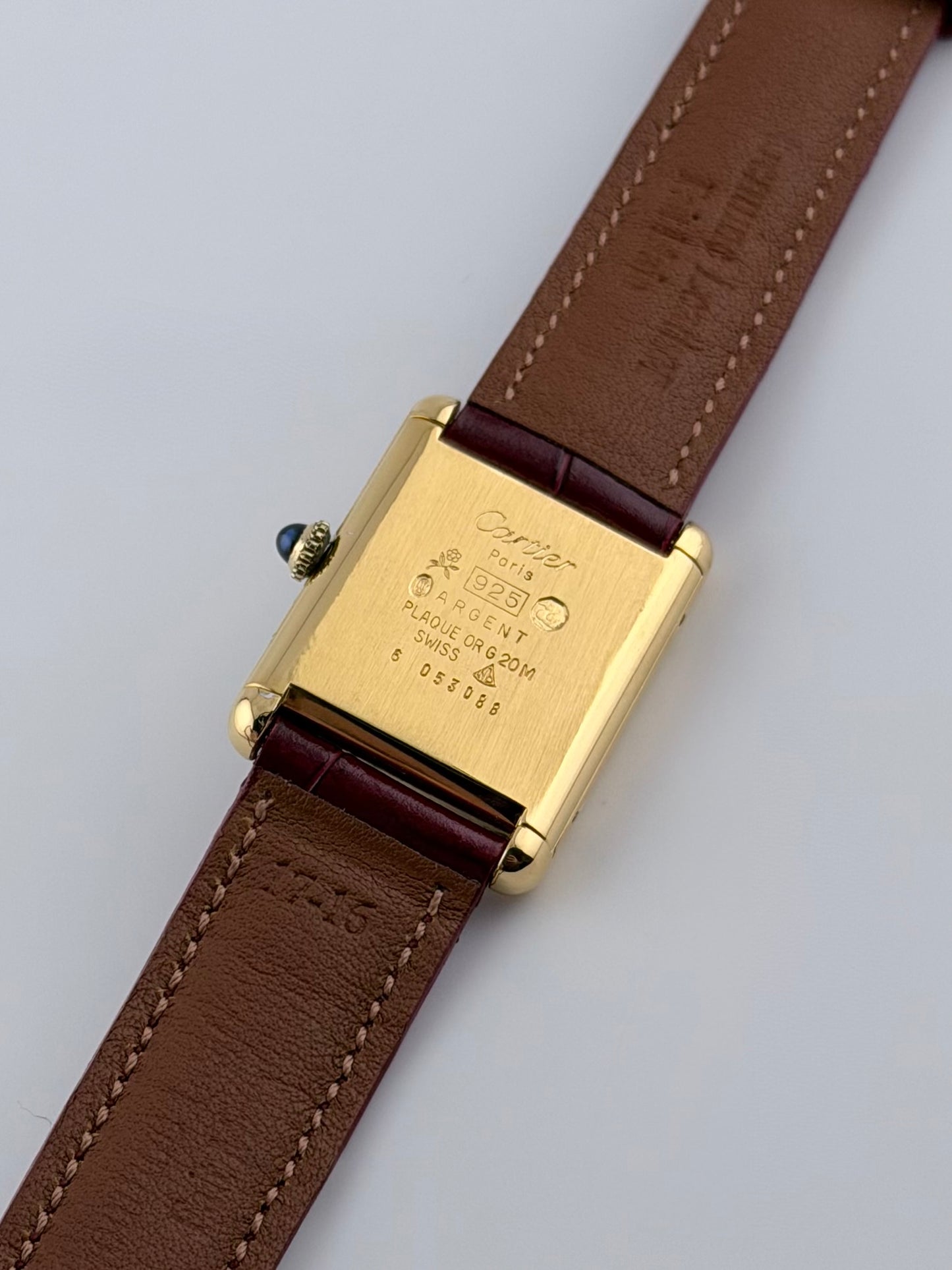 Cartier Must De Tank Manual Wind - 6 - Black Dial