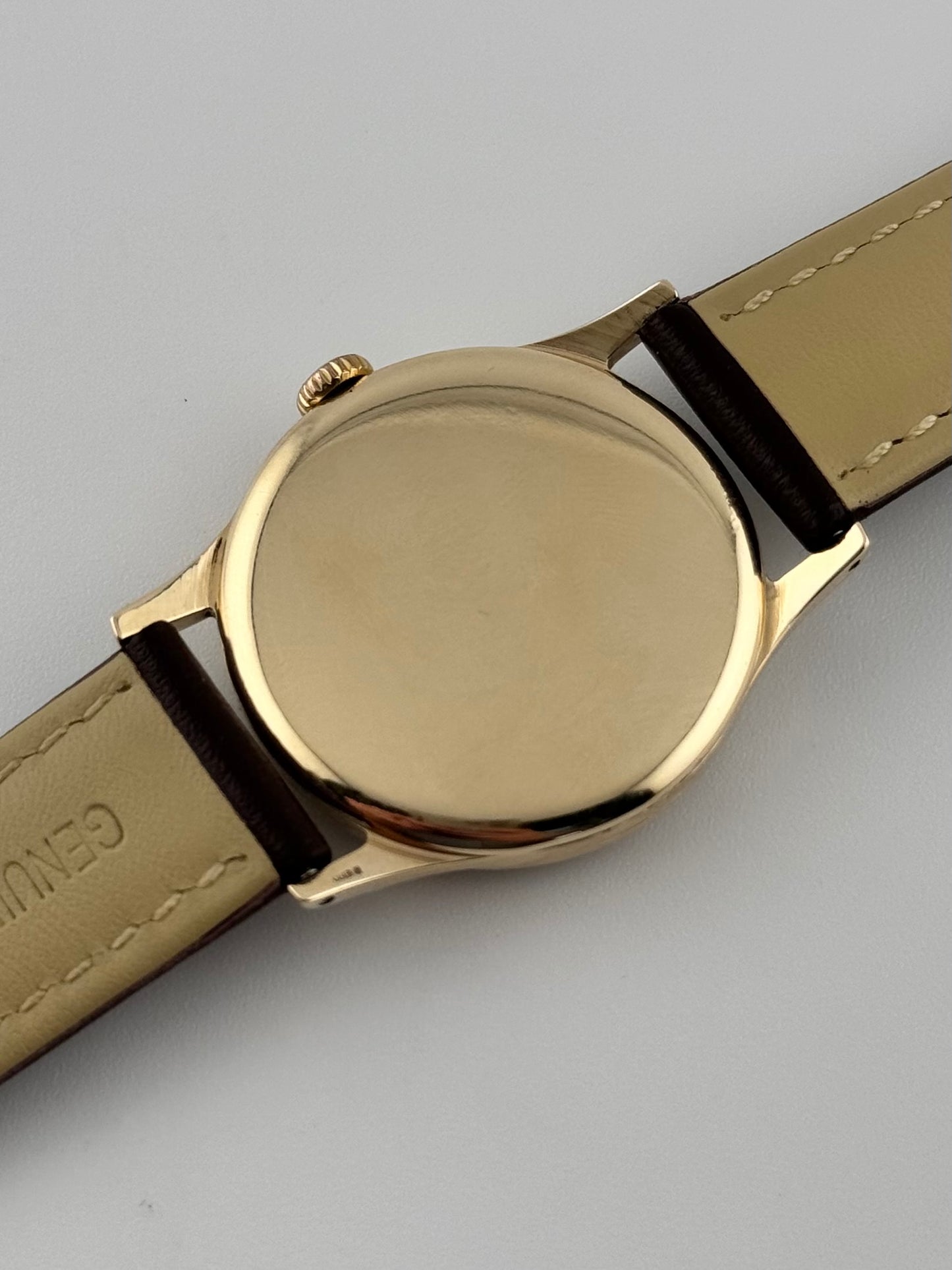 Longines Manual Wind Sub Seconds 9ct Gold