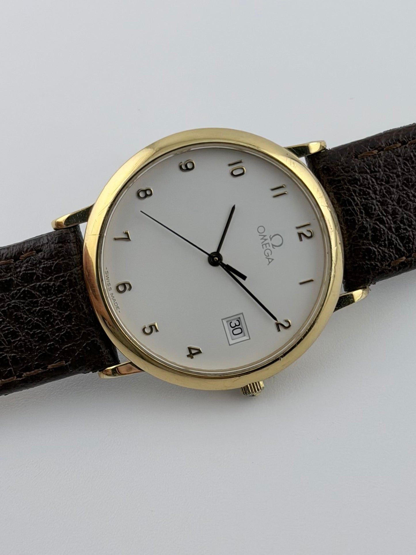 Omega De Ville Quartz Date - 196.0312.1