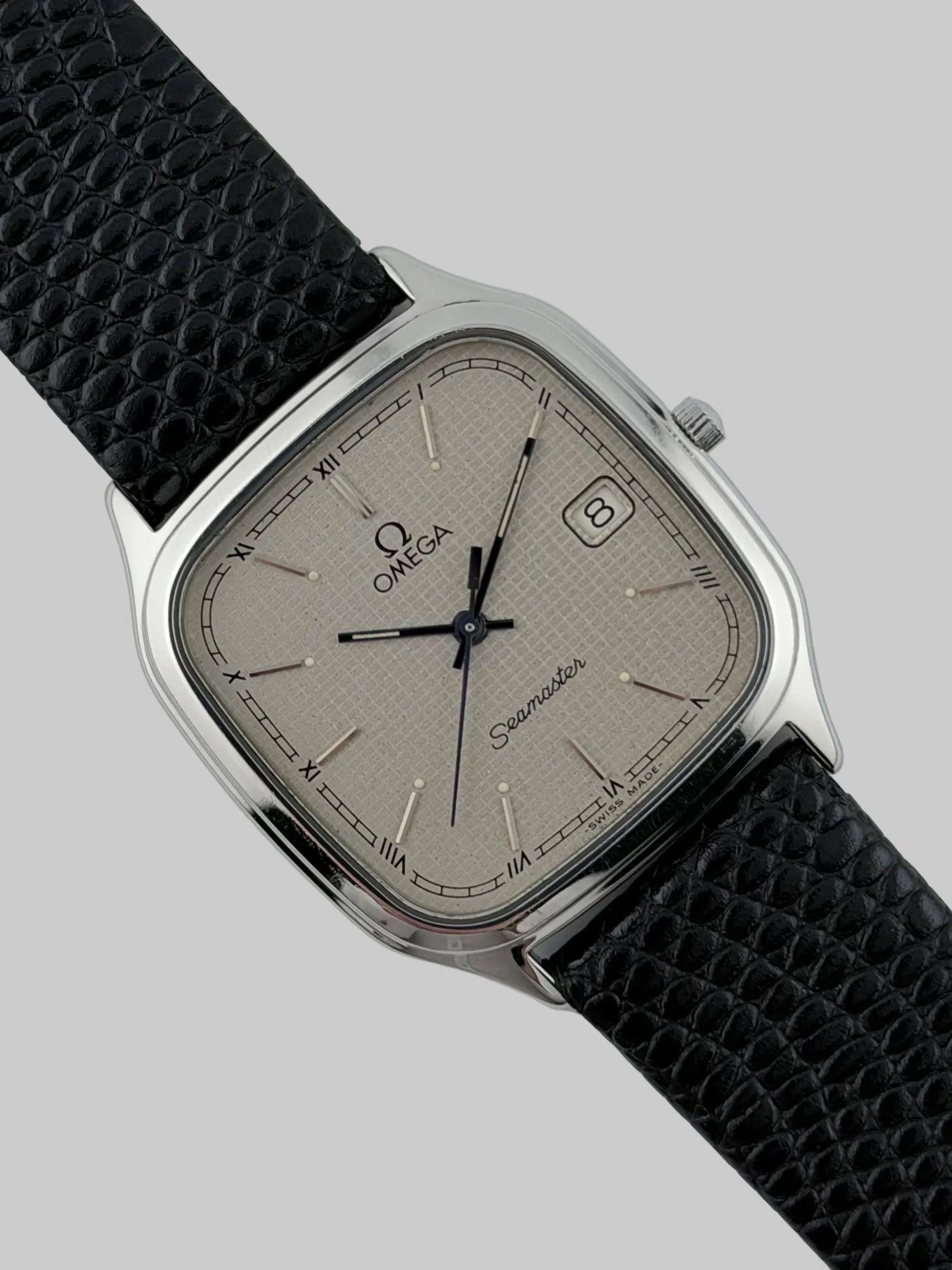 Omega Seamaster Quartz Date - 196.0311 Waffle Stardust Dial