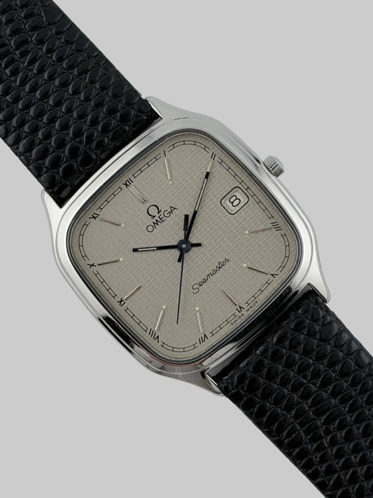 Omega Seamaster Quartz Date - 196.0311 Waffle Stardust Dial