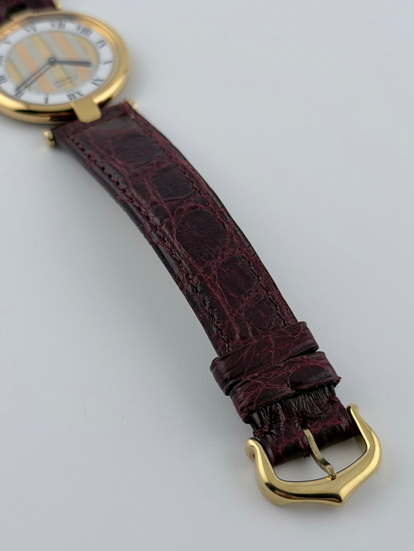 Cartier must de  Vendôme Quartz - 590003 - Two-tone Trinity Dial