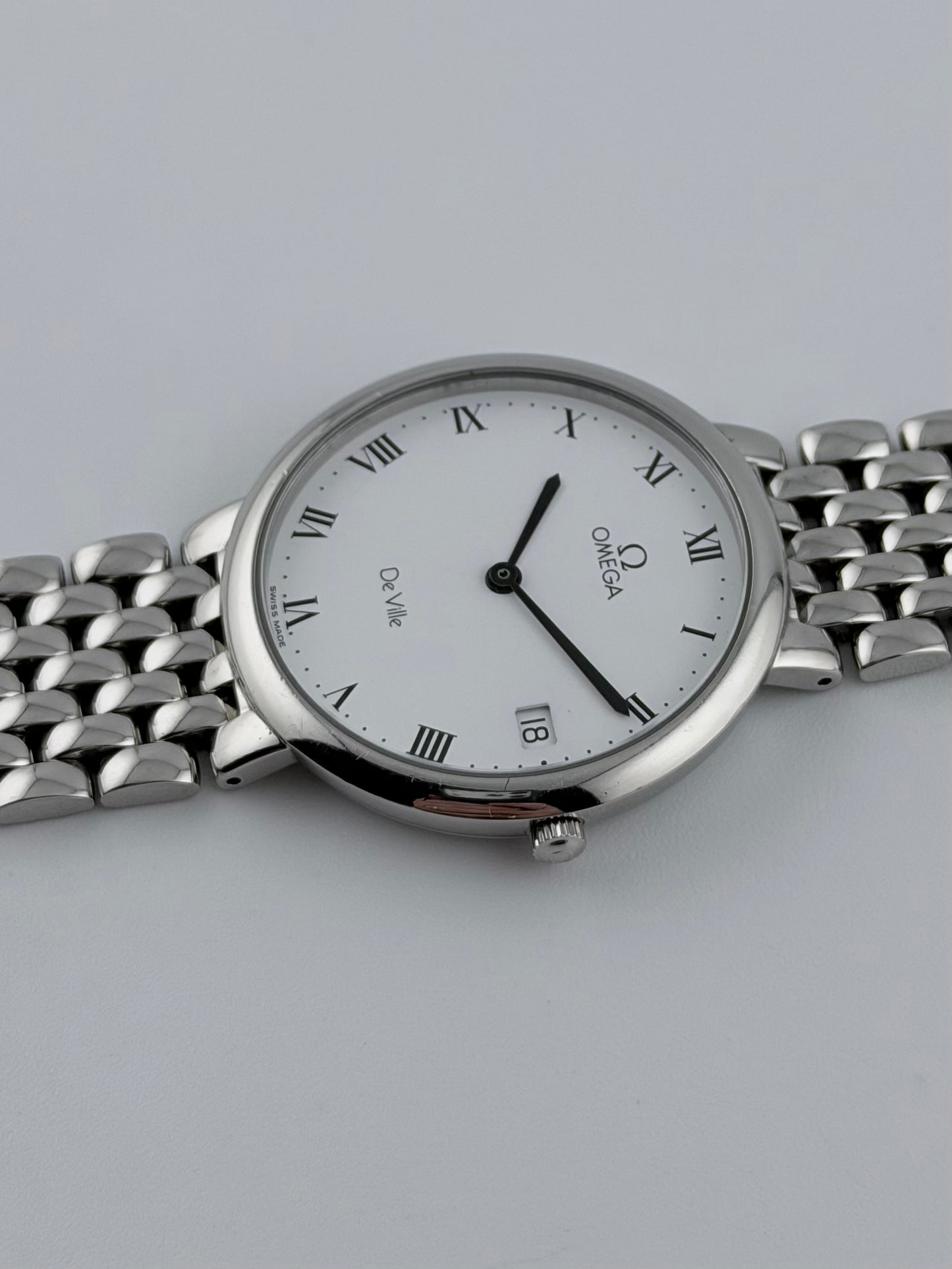 Omega De Ville Quartz Date 396.2432  - Original bracelet
